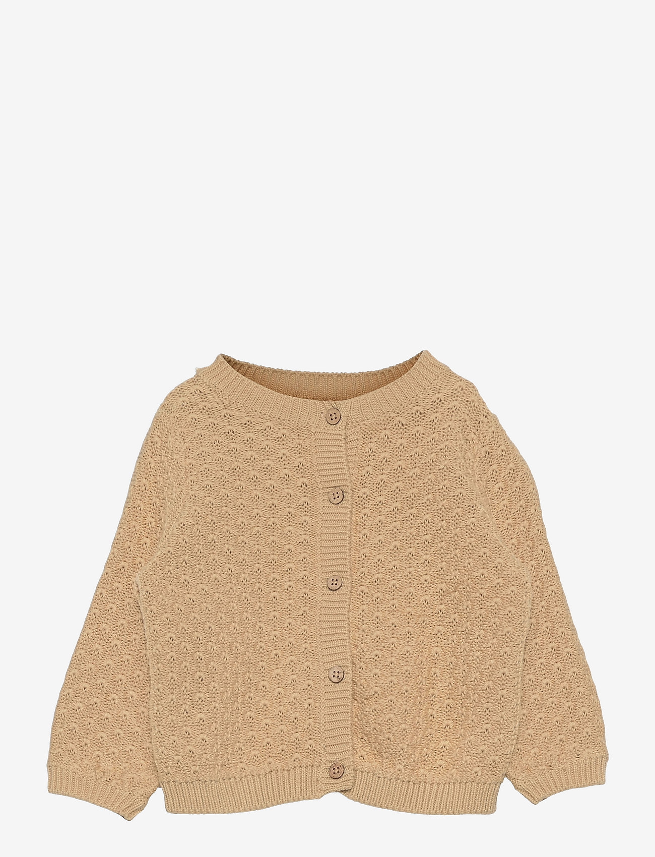 Wheat - Knit Cardigan Magnella - soft beige - 0