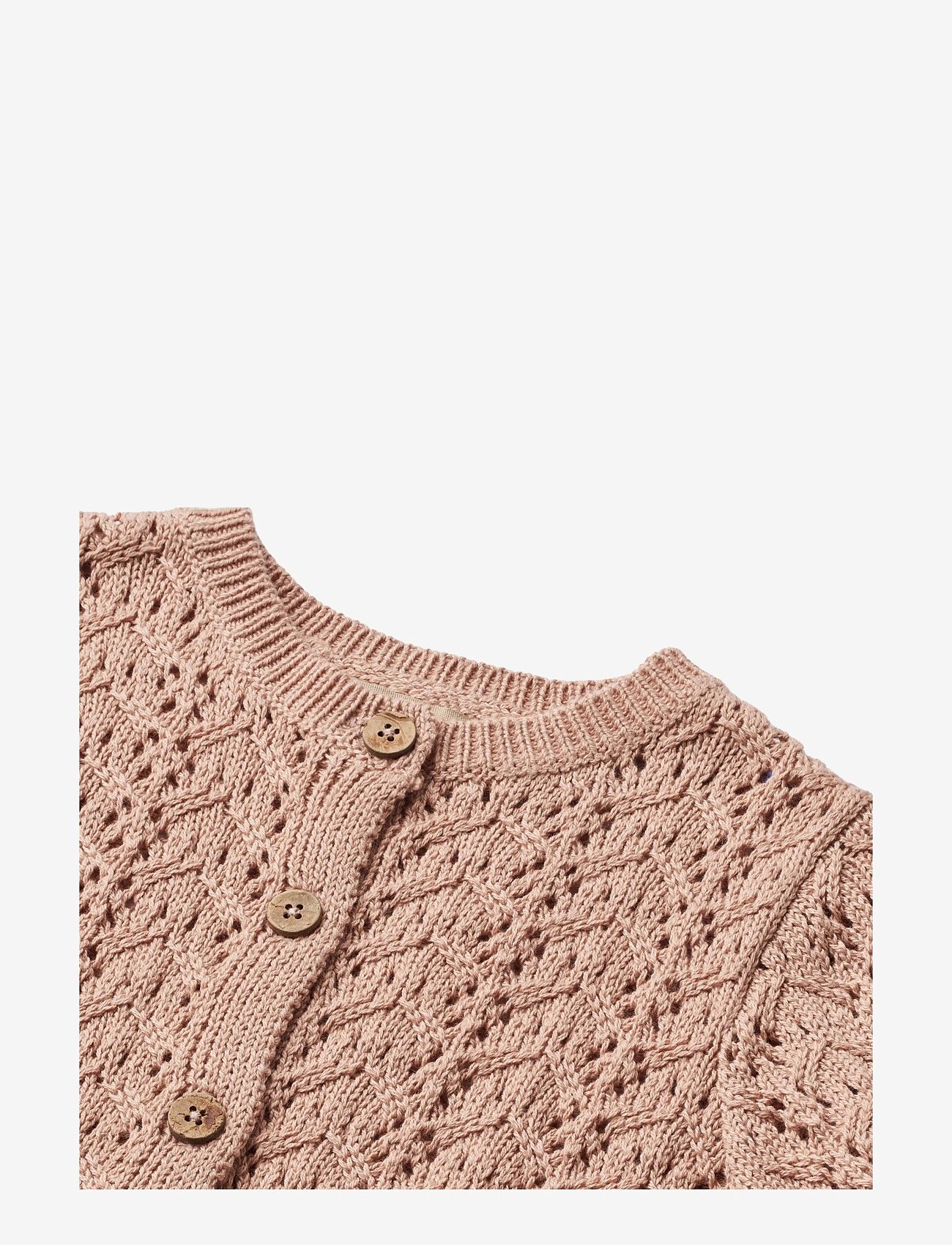 Wheat - Knit Cardigan Celia - moonlight rose - 2