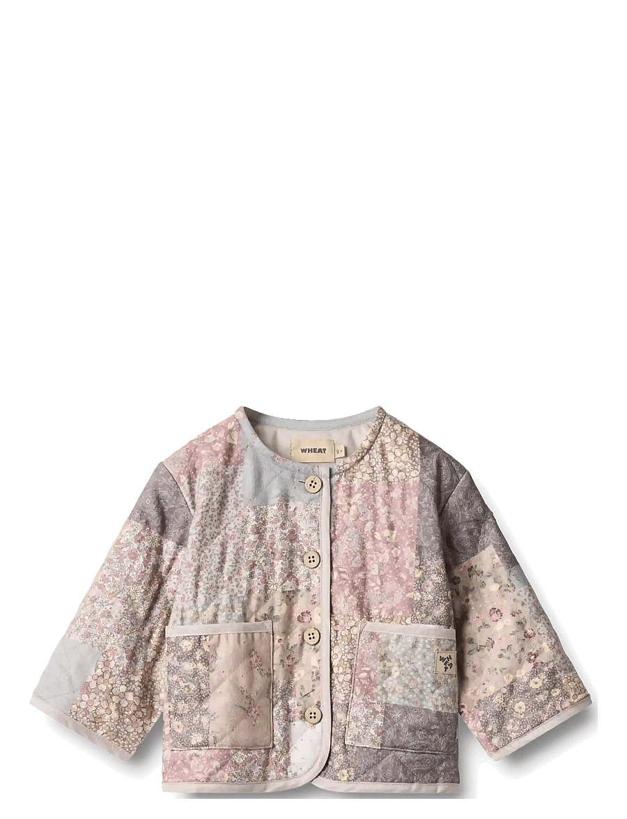 Wheat - Quilt Jacket Ima - steppjacken - patchwork flowers - 0