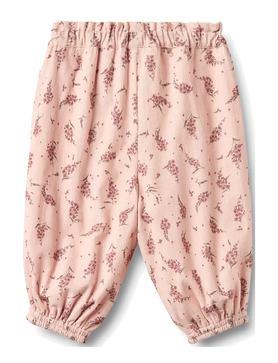 Wheat - Trousers Lined Polly - babyhosen - dim rose flowers - 1