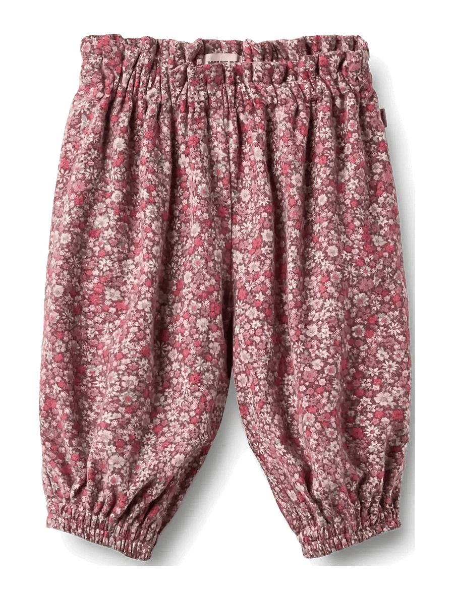 Wheat - Trousers Lined Polly - grape flowers - 0