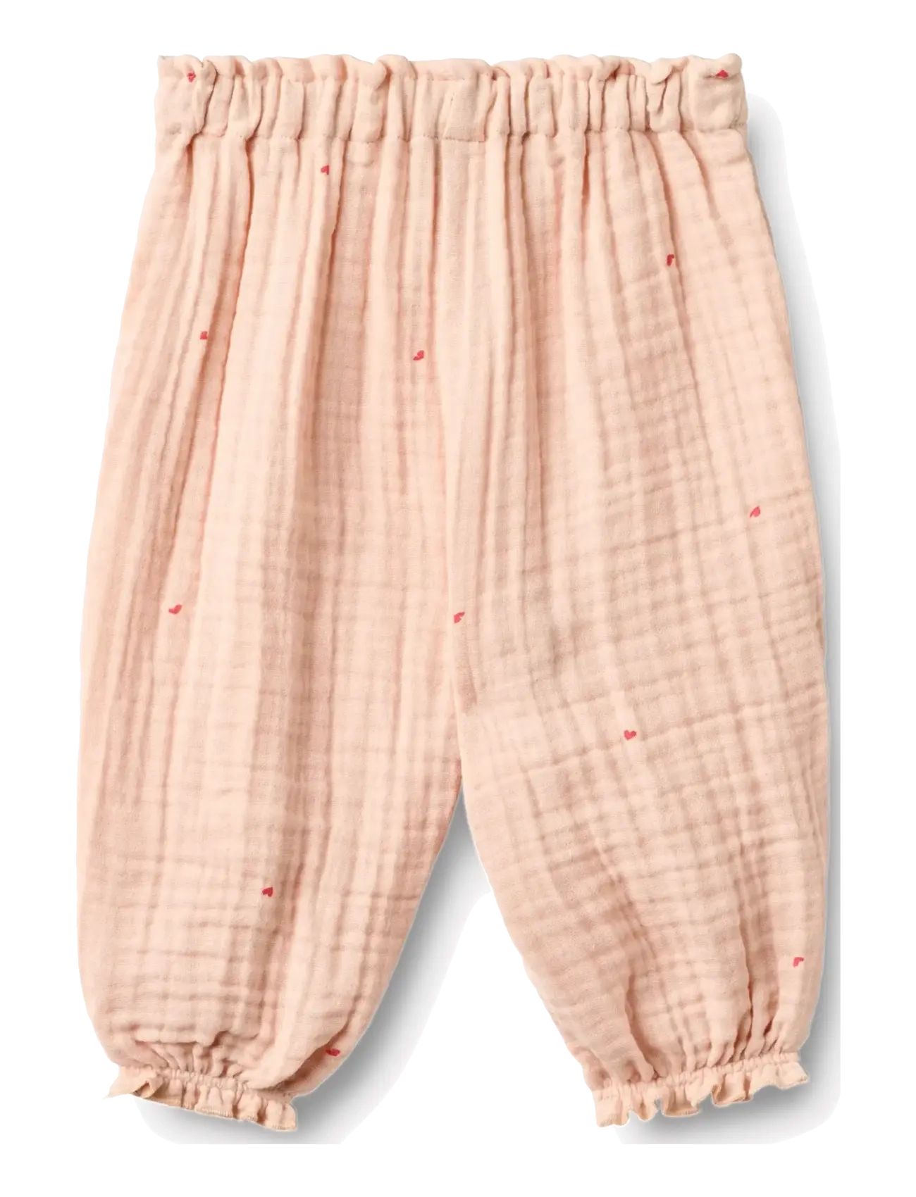 Wheat - Trousers Petrine - babybukser - powder hearts - 1