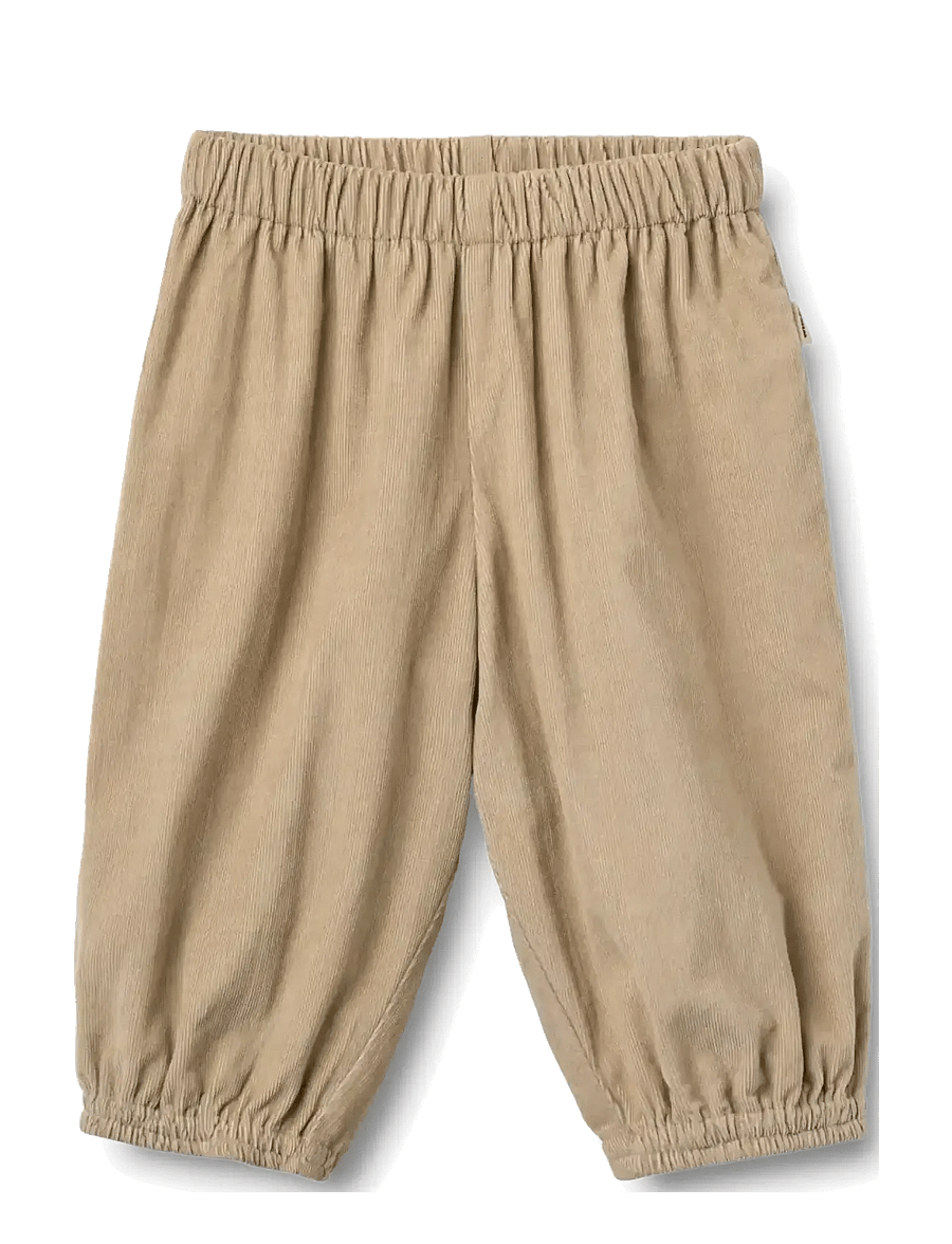 Wheat - Trousers Lined Seyda - beebipüksid - gravel - 0