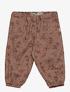 W-Trousers Malou Lined - BERRY DUST FLOWERS