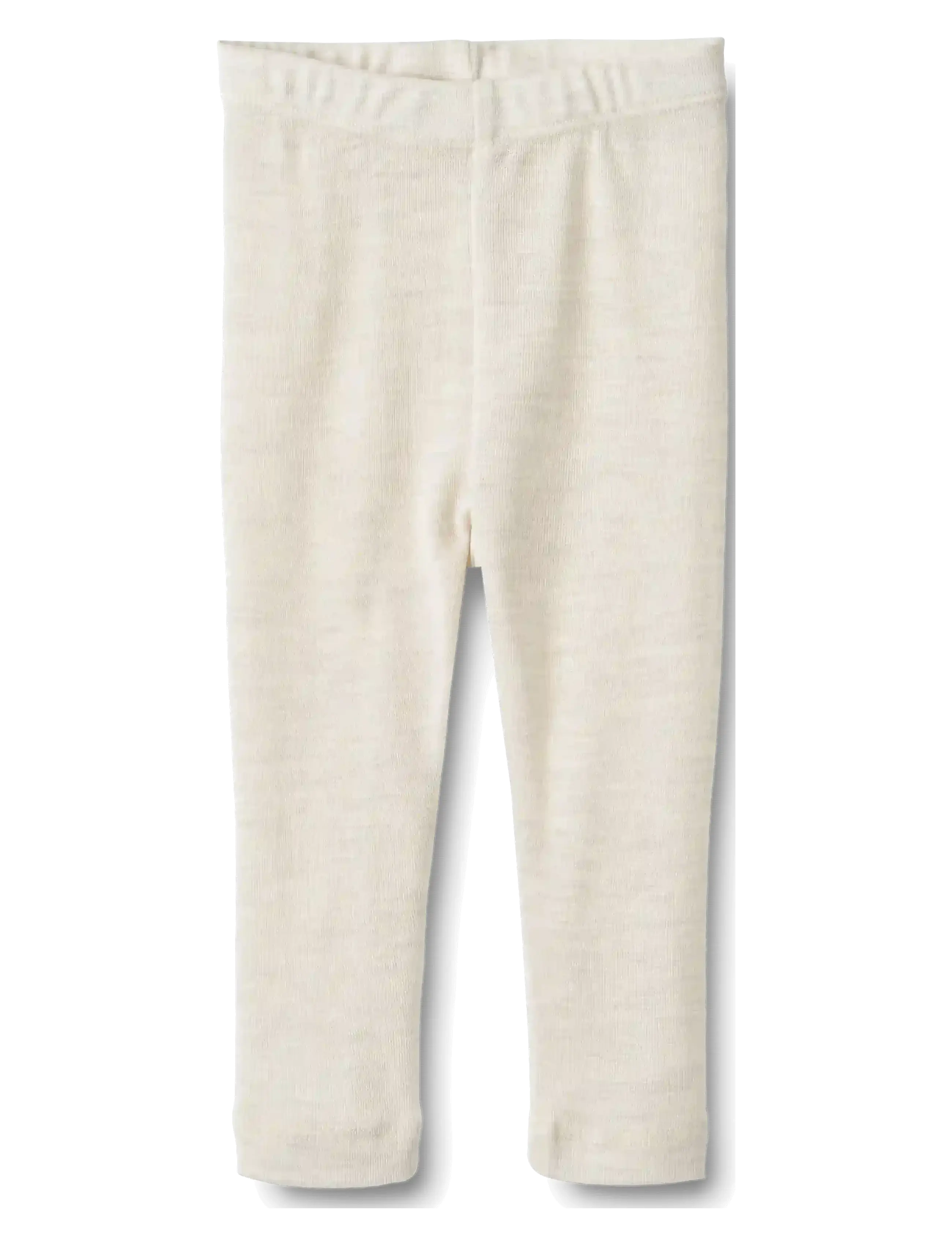 Wheat Wool Leggings Agi, Børn, Uld Leggings, Cream, Str: 86