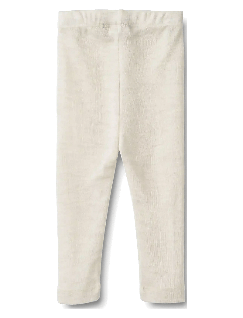 Wheat - Wool Leggings Agi - leggings - eggshell melange - 2