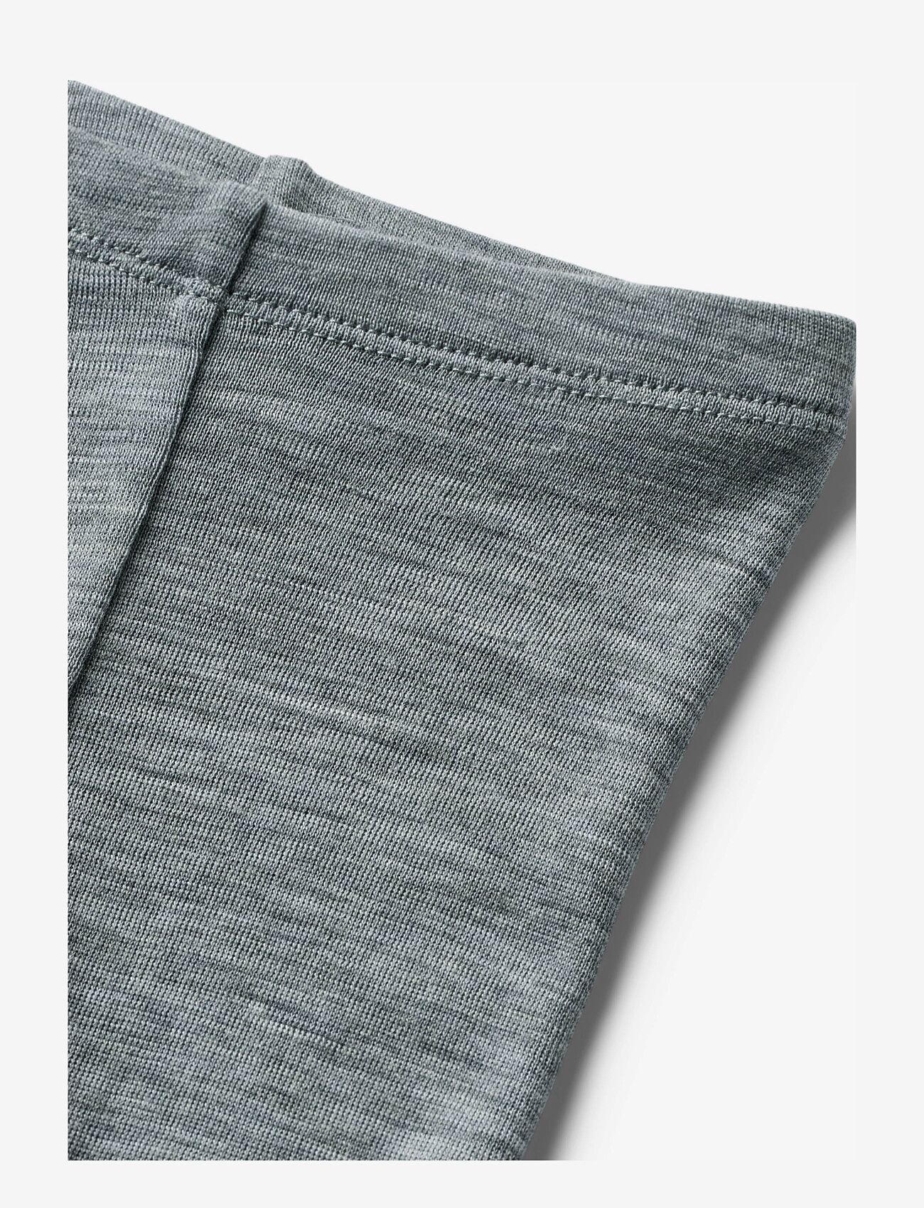 Wheat - Wool Leggings Agi - leggings - melange grey - 2