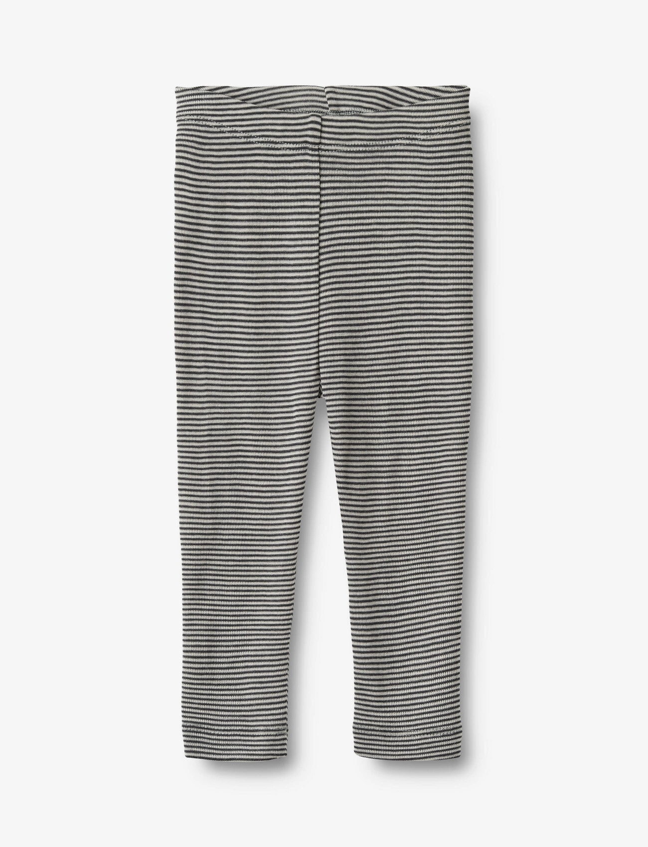 Wheat Wool Leggings Agi, 68, Navy, Underdele > Leggings, Børn