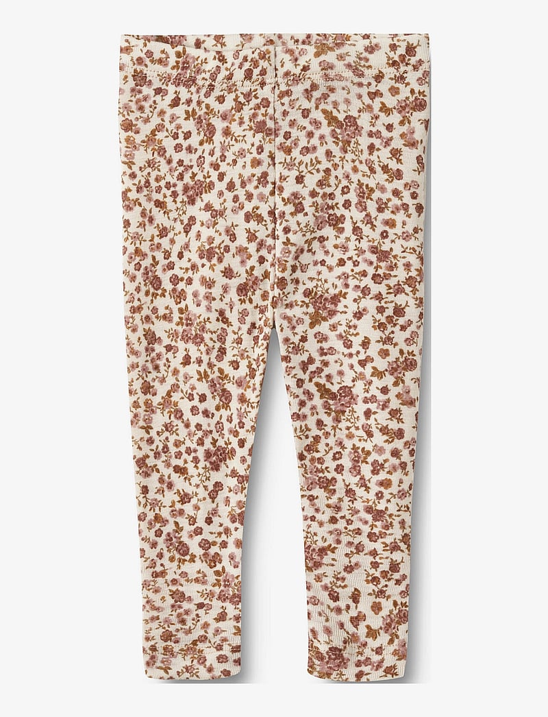 Wheat - Wool Leggings Agi - retuusid - rose flowers - 0