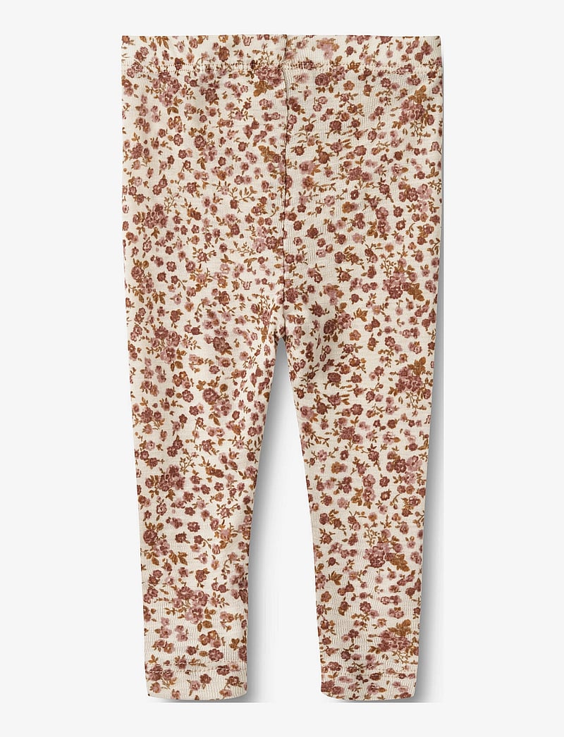 Wheat - Wool Leggings Agi - retuusid - rose flowers - 1