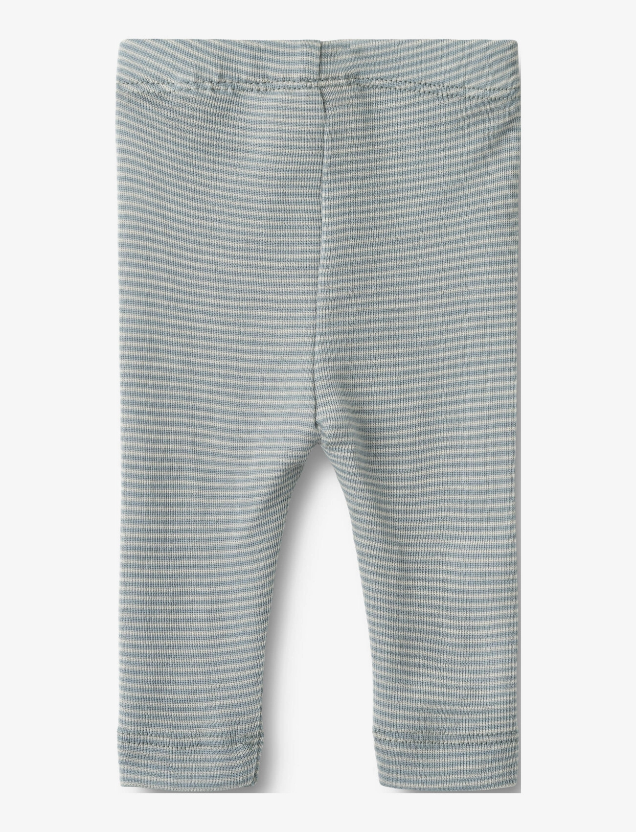 Wheat - Wool Leggings Agi - cloudy sky stripe - 1