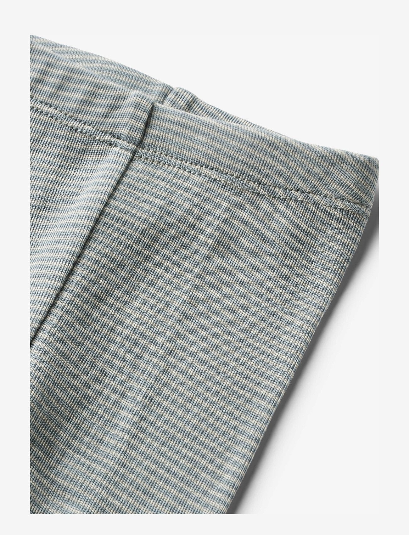 Wheat - Wool Leggings Agi - cloudy sky stripe - 2