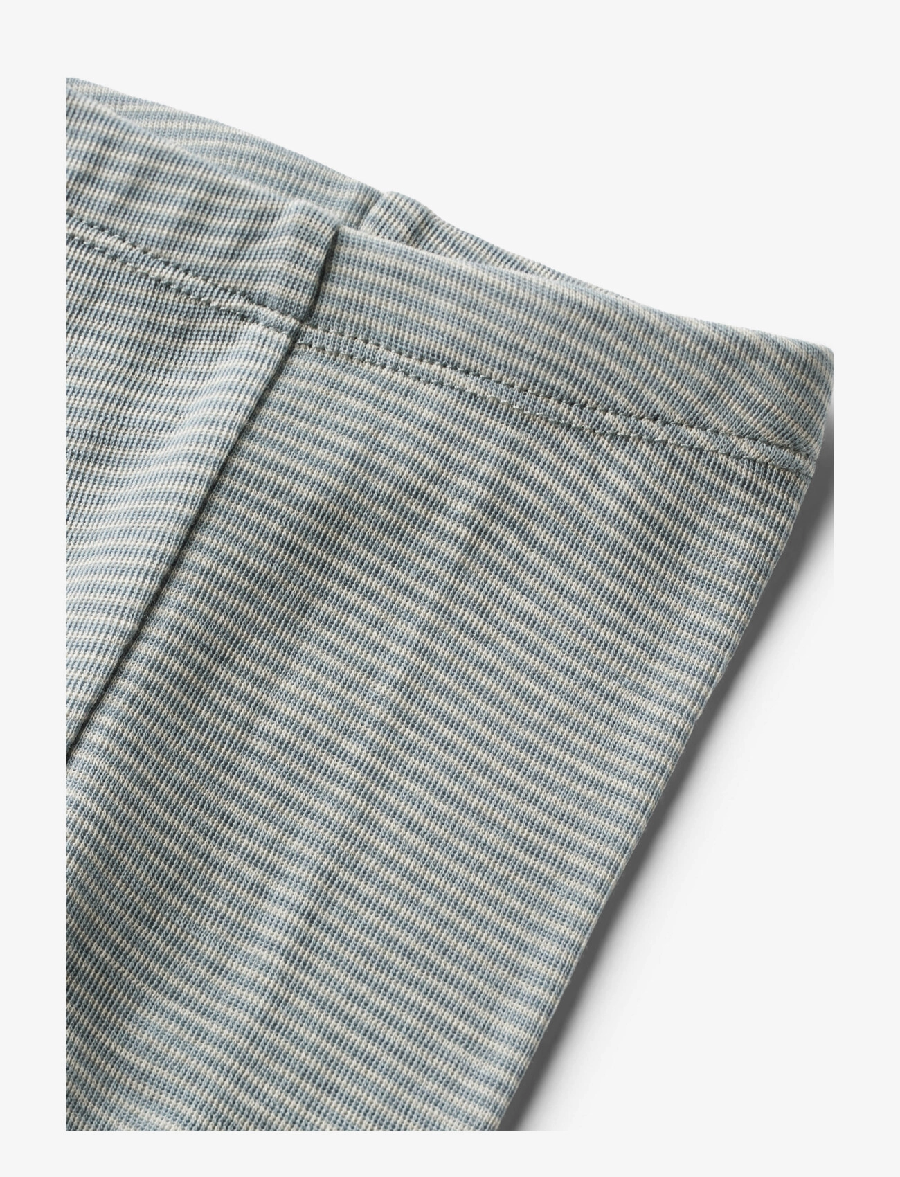 Wheat - Wool Leggings Agi - cloudy sky stripe - 2
