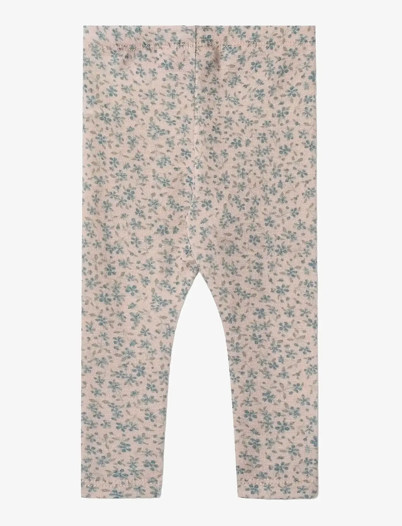 Wheat - Wool Leggings Agi - efterårstøj - blue flowers - 0