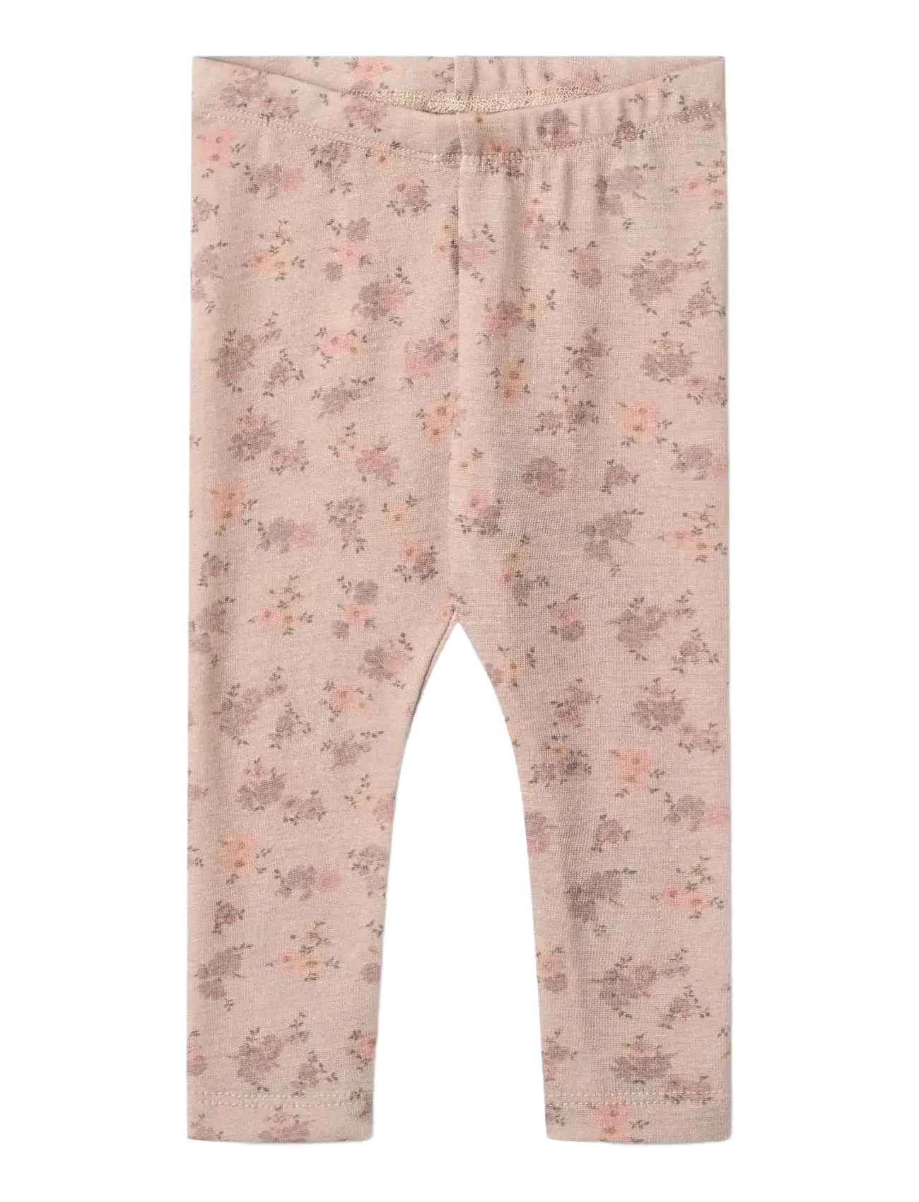 Wheat Wool Leggings Agi, 50, Pink, Underdele > Leggings, Børn