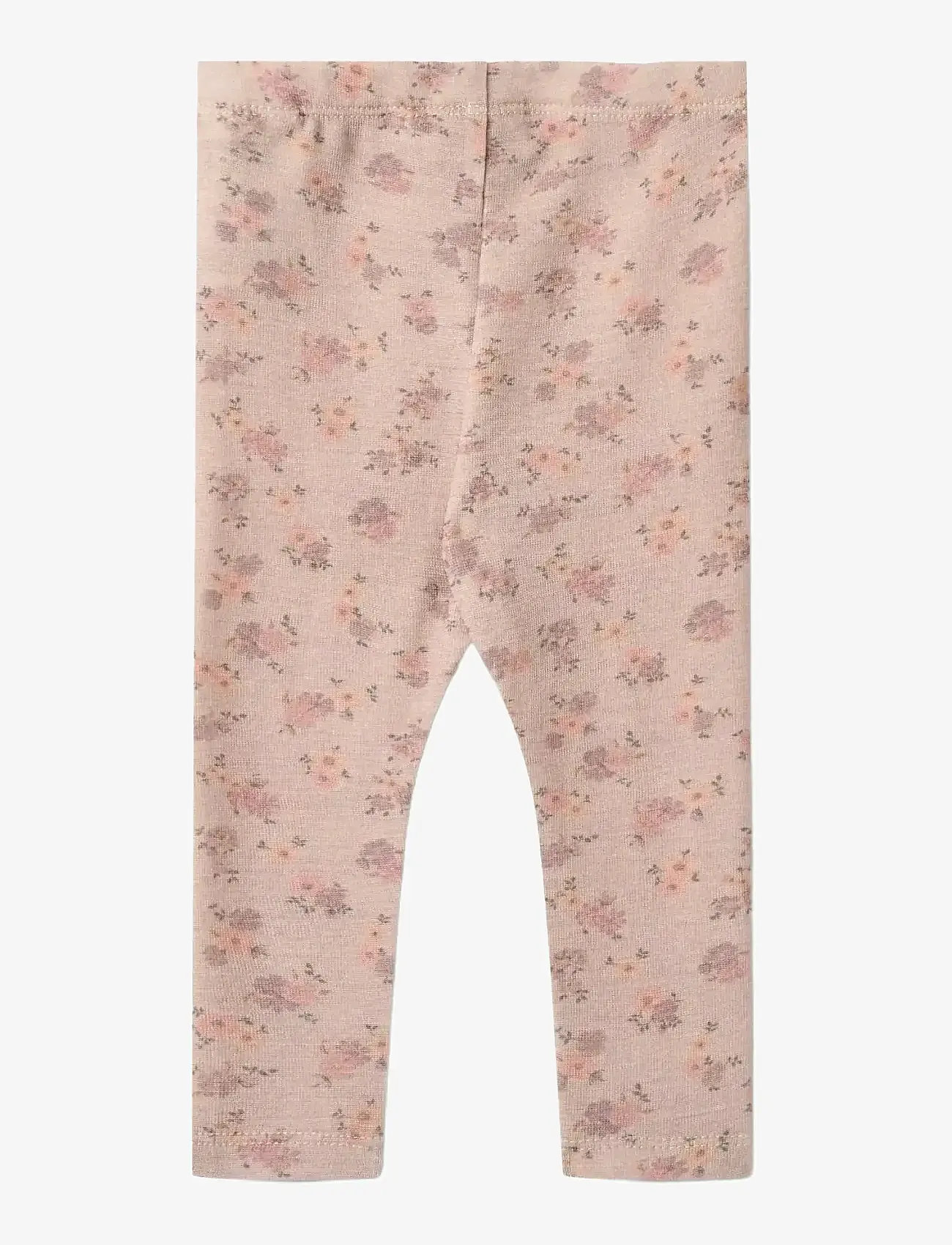 Wheat - Wool Leggings Agi - retuusid - lilac flowers - 1