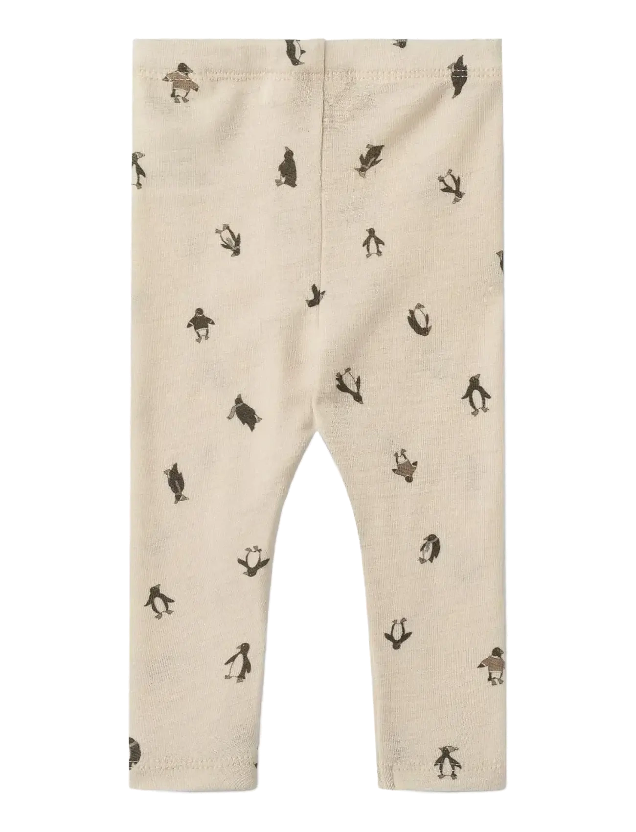 Wheat - Wool Leggings Agi - leggingsit - penguins - 1