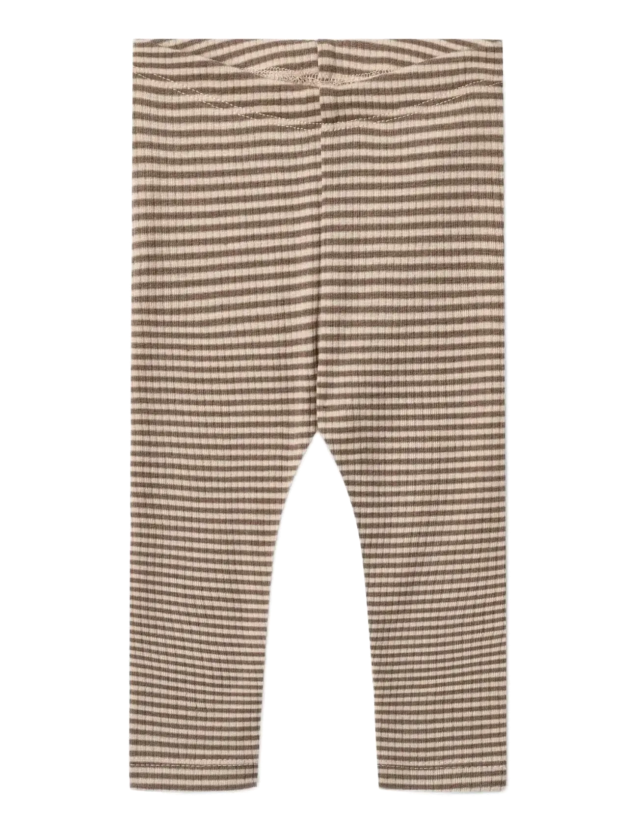 Wool Leggings Agi - WOOD STRIPE