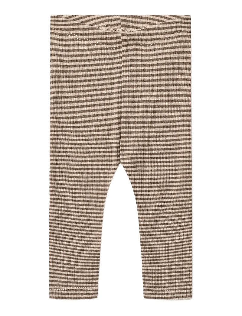 Wheat - Wool Leggings Agi - leggings - wood stripe - 0