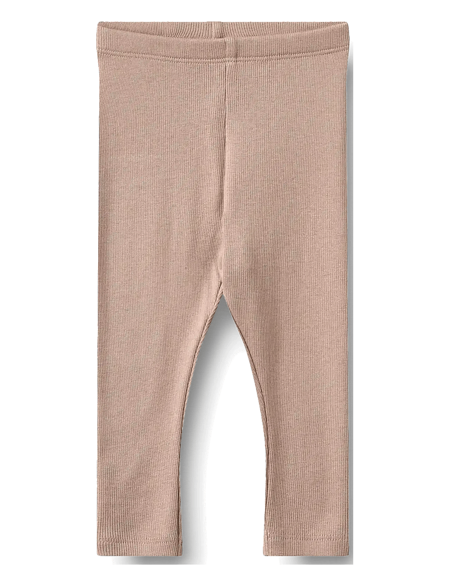 Wheat - Rib Leggings Maddy - retuusid - dry rose - 0