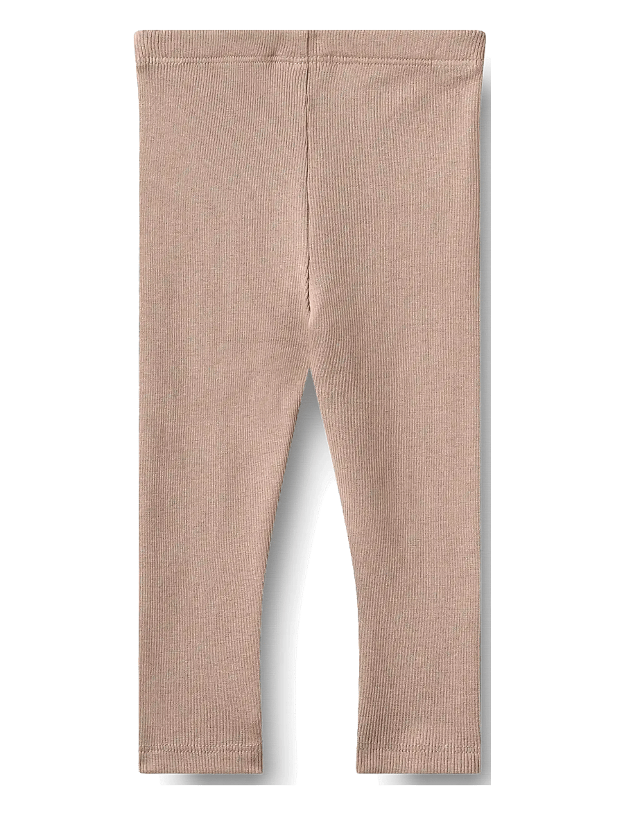 Wheat - Rib Leggings Maddy - retuusid - dry rose - 1