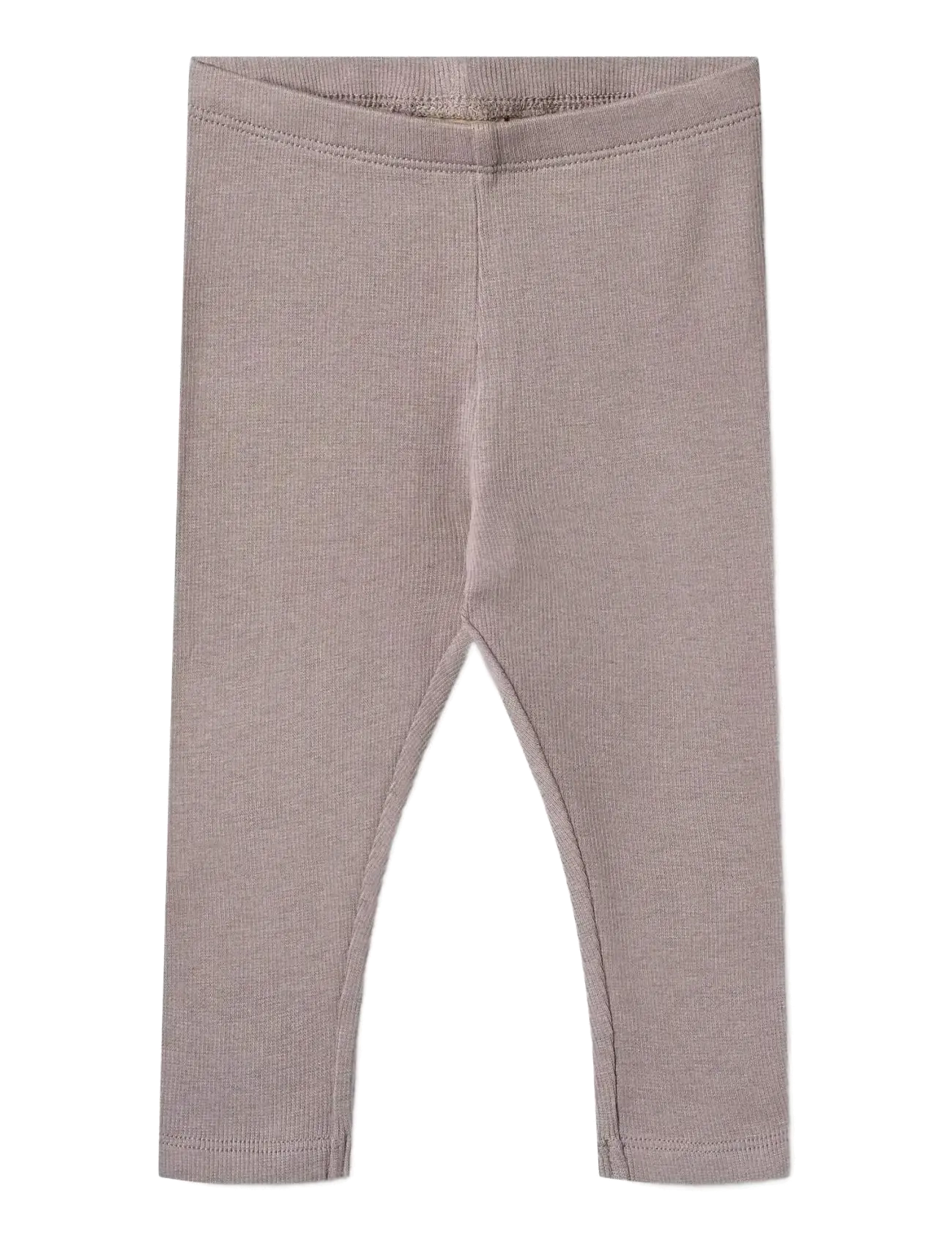 Wheat Rib Leggings Maddy - Basics - DUSTY PURPLE / grey