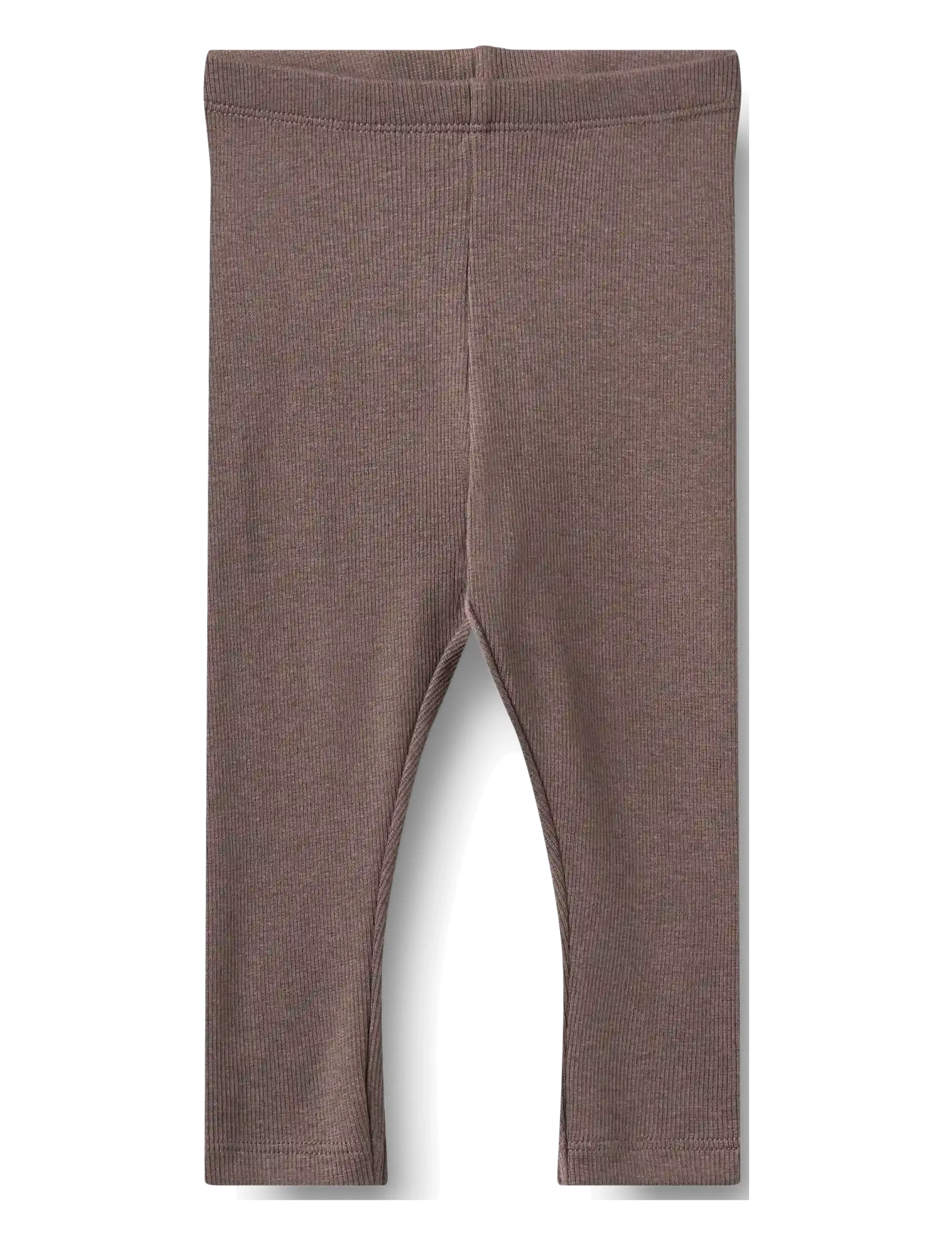 Wheat Rib Leggings Maddy - Versla eftir stærð - PLUM TRUFFLE / purple