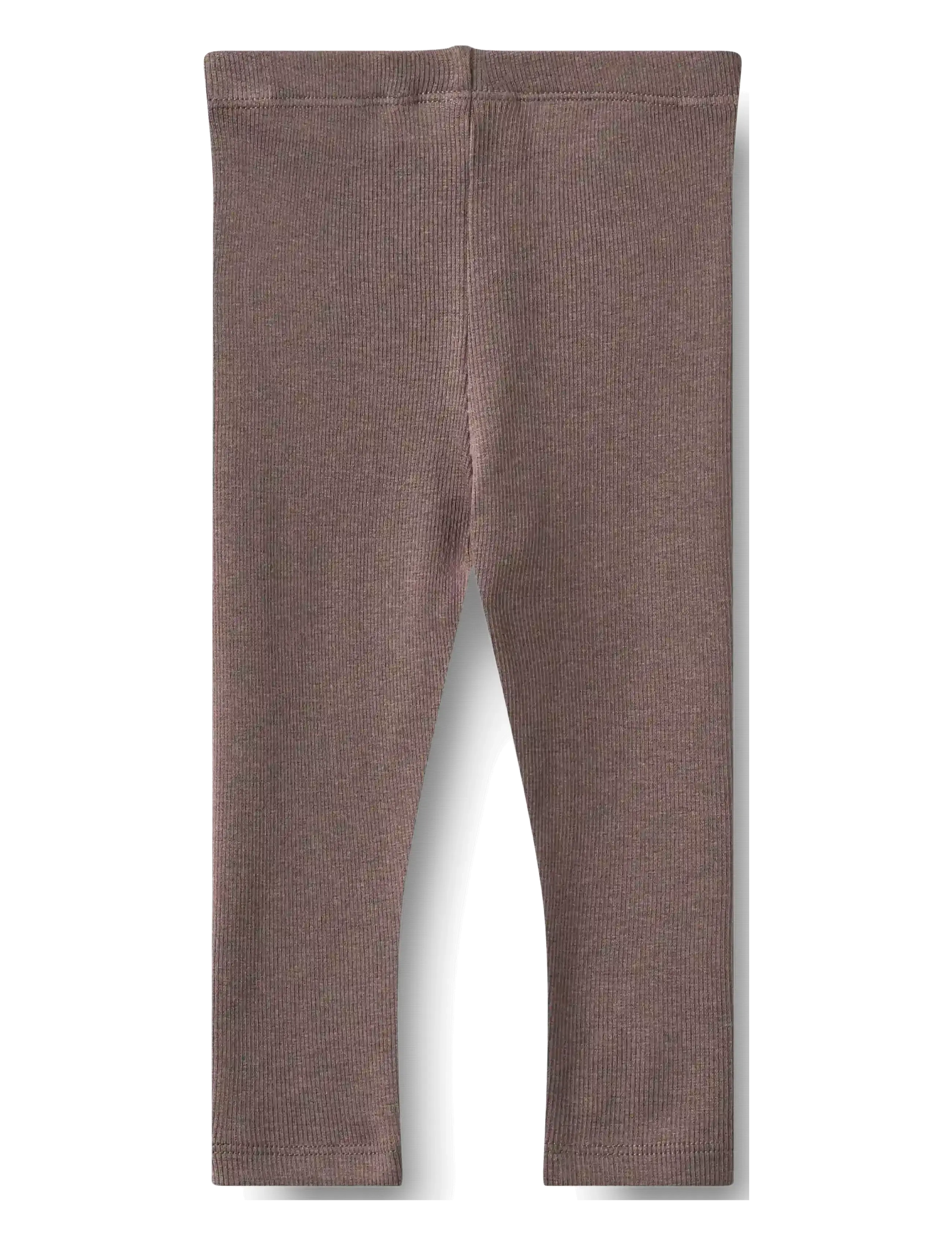Wheat - Rib Leggings Maddy - retuusid - plum truffle - 1
