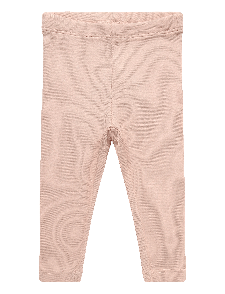 Wheat - Rib Leggings Maddy - leggings - rose cloud - 0