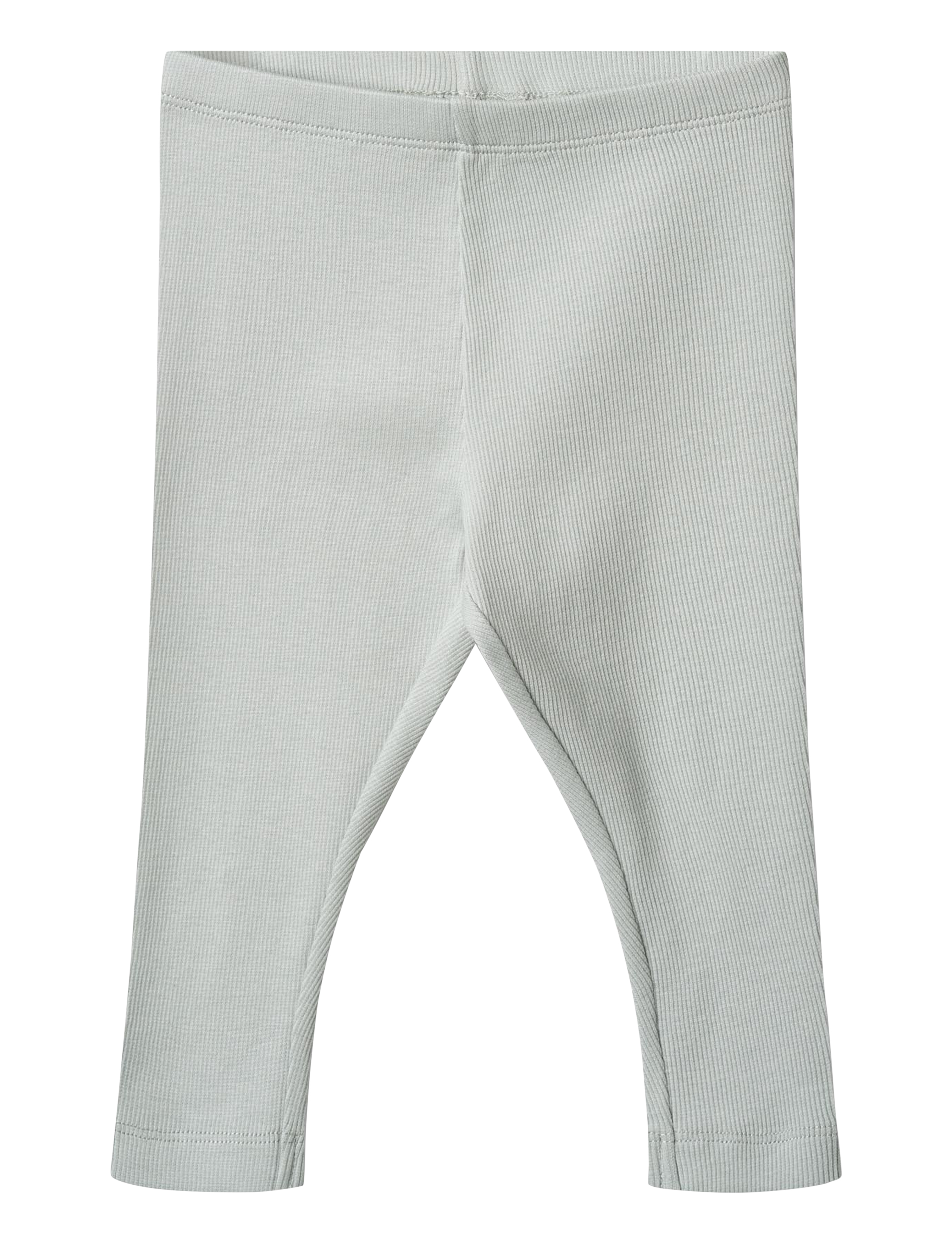 Wheat Rib Leggings Maddy - Tøj - SOFT BLUE / blue