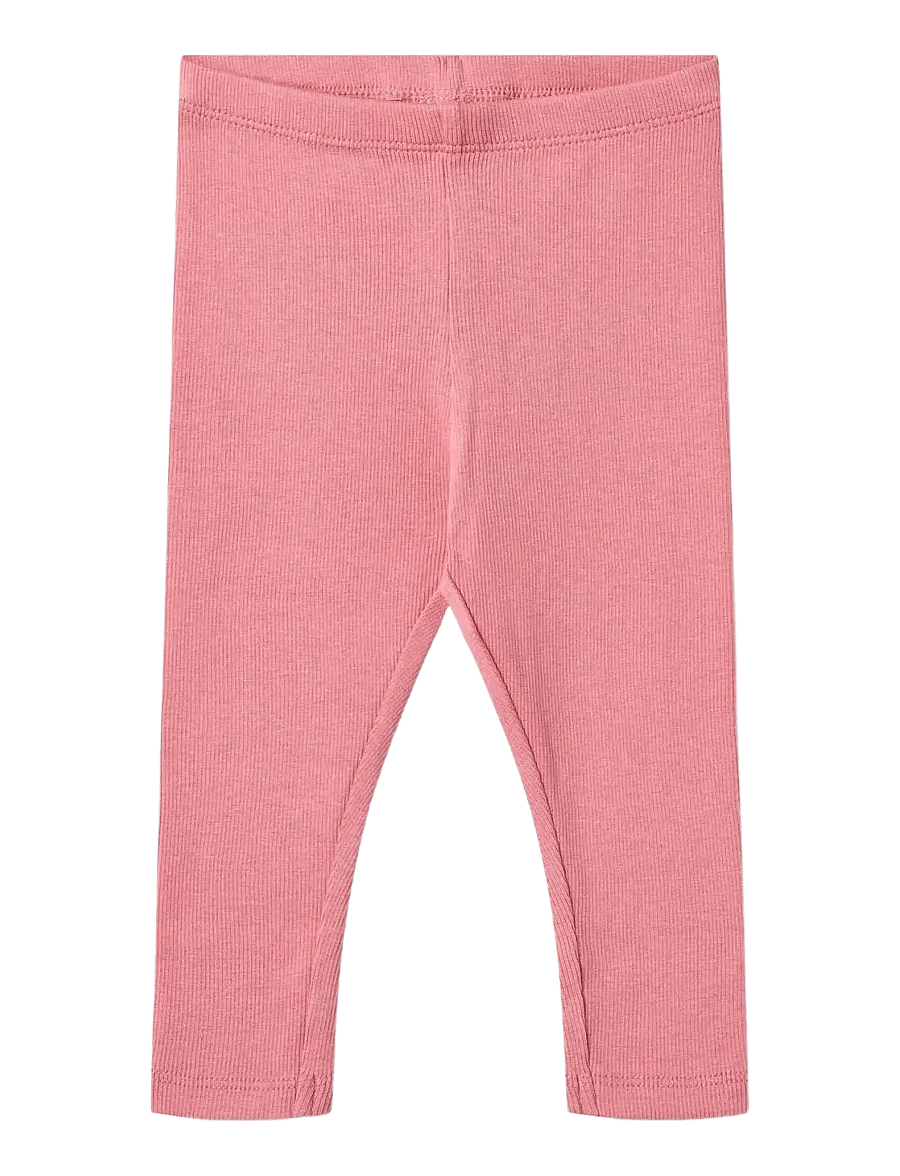 Wheat - Rib Leggings - leggings - soft pink - 0