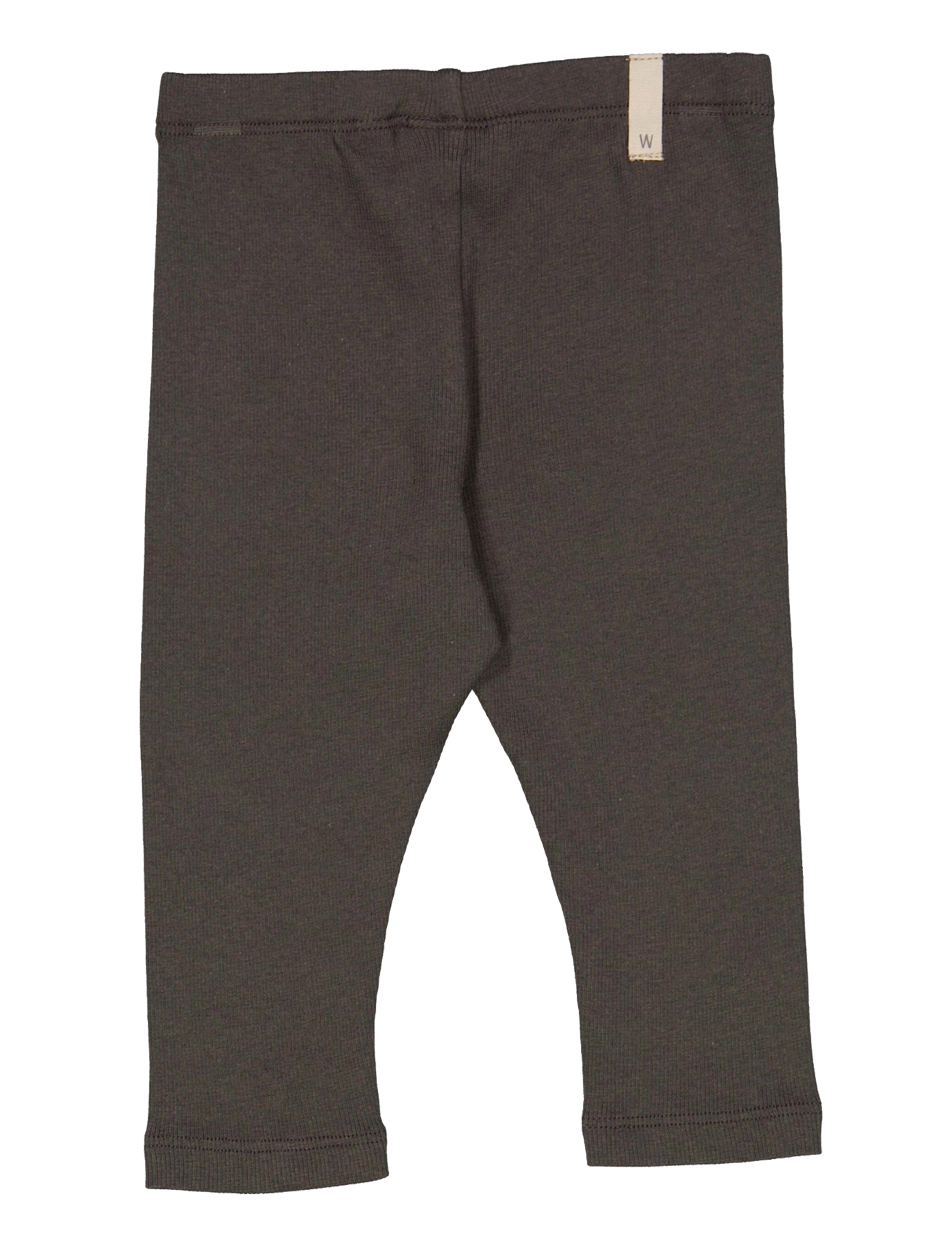 Wheat - Rib Leggings - laveste priser - black granite - 2
