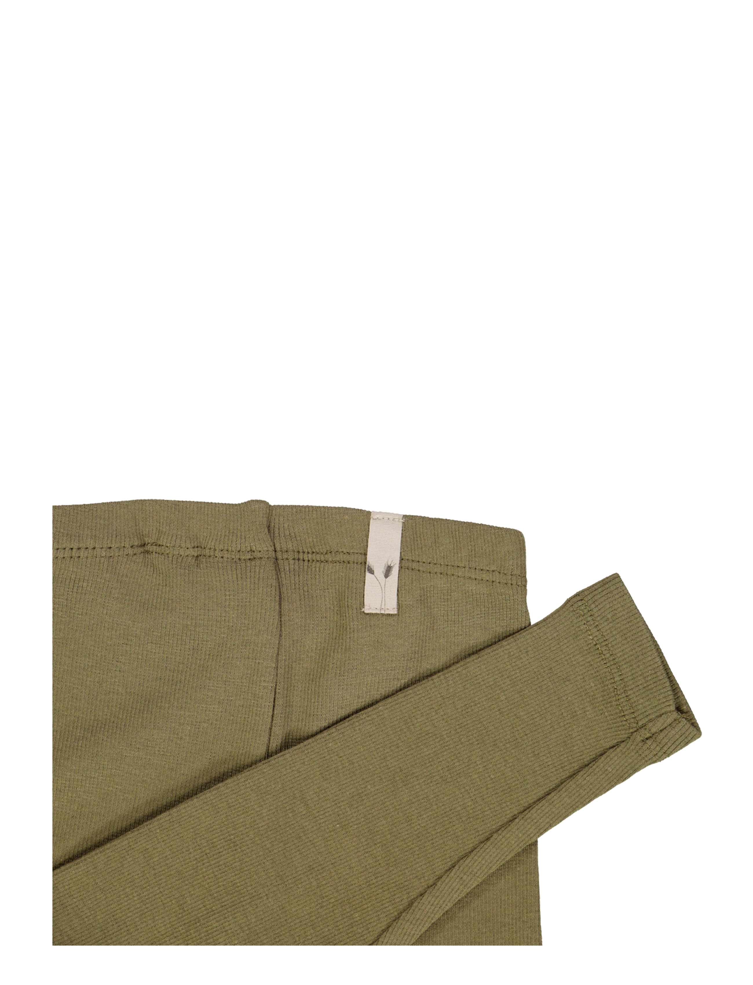 Wheat - Rib Leggings - laveste priser - dry pine - 1