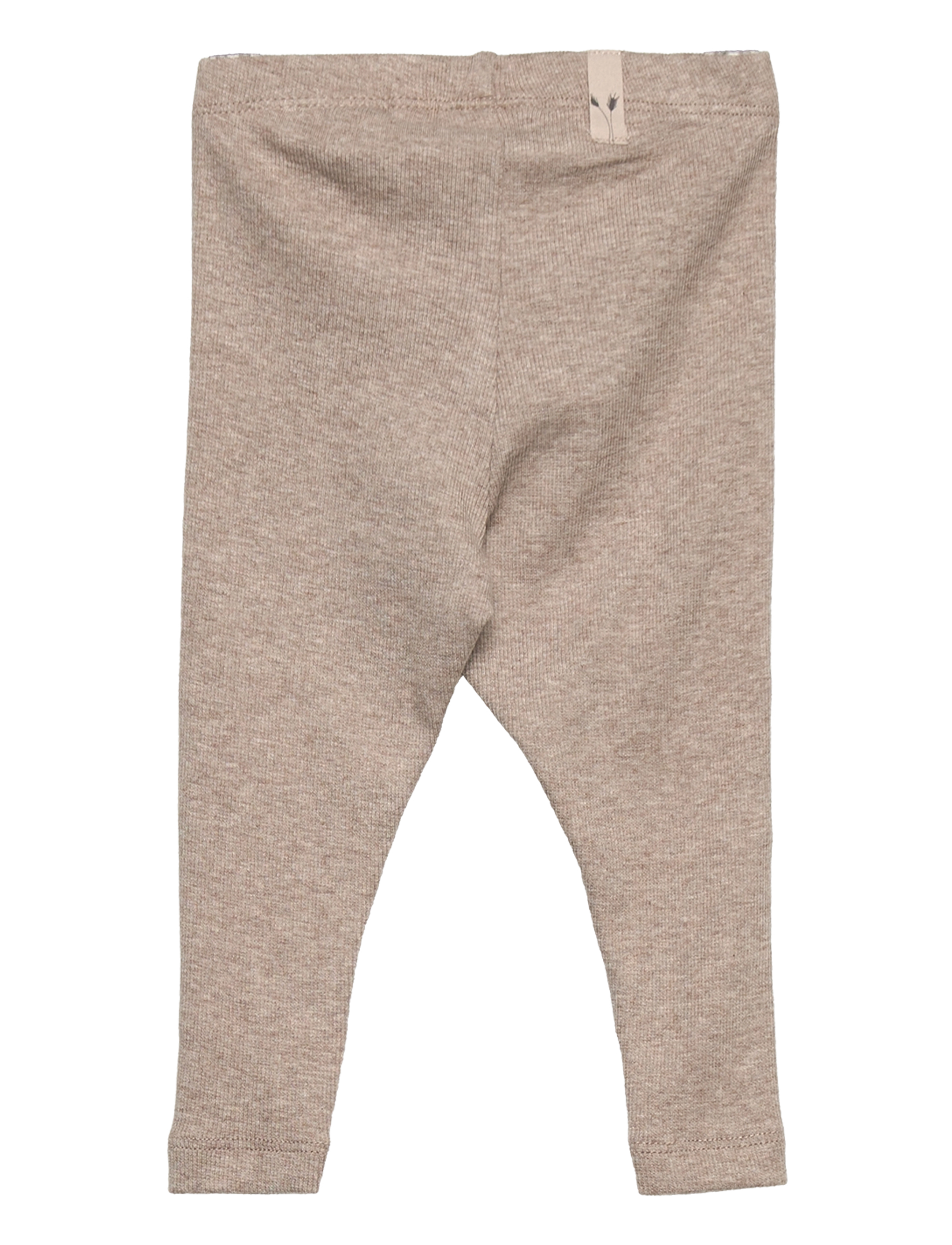 Wheat - Rib Leggings - alhaisimmat hinnat - gravel melange - 1
