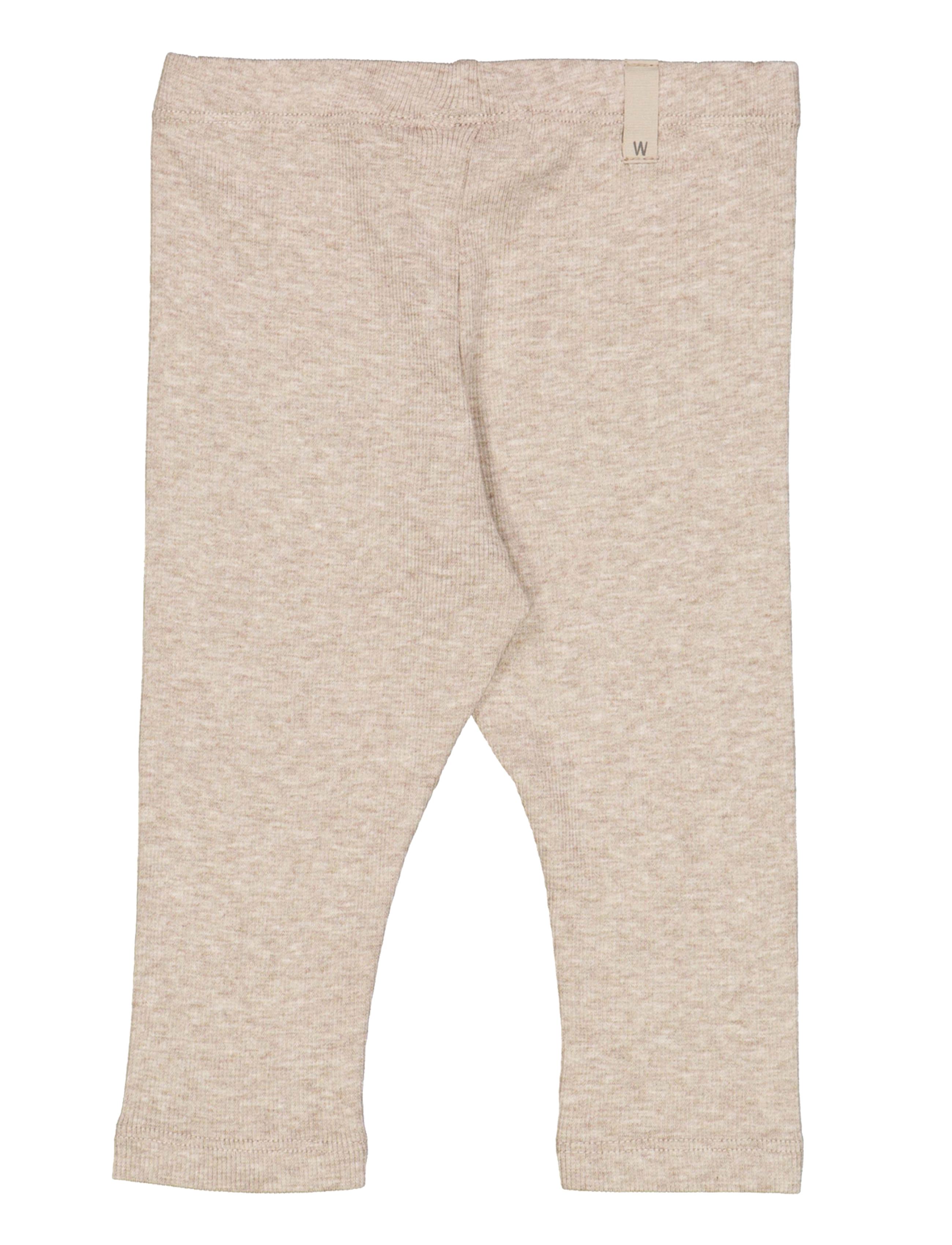 Wheat - Rib Leggings - alhaisimmat hinnat - gravel melange - 2