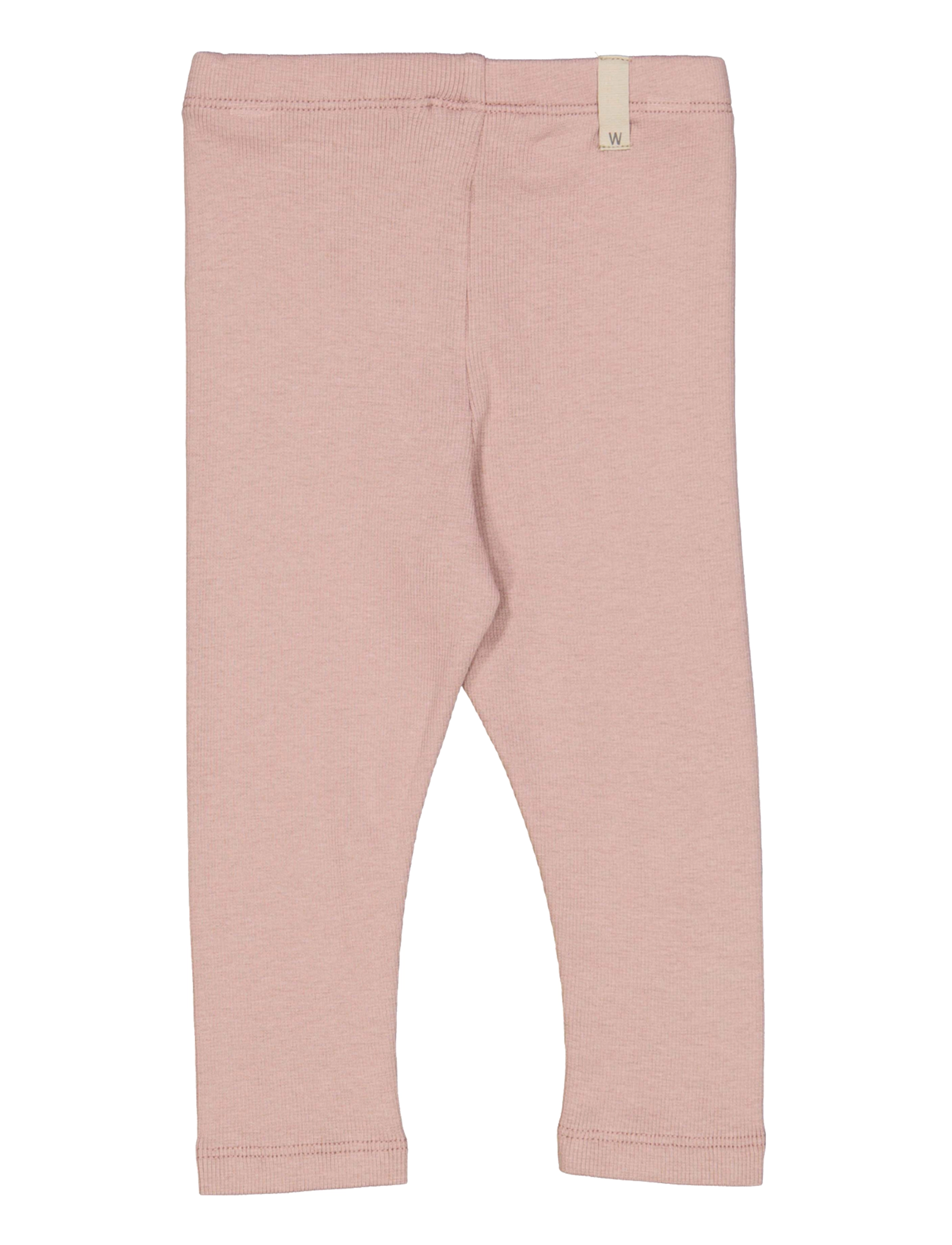 Wheat - Rib Leggings - leggings - powder brown - 1