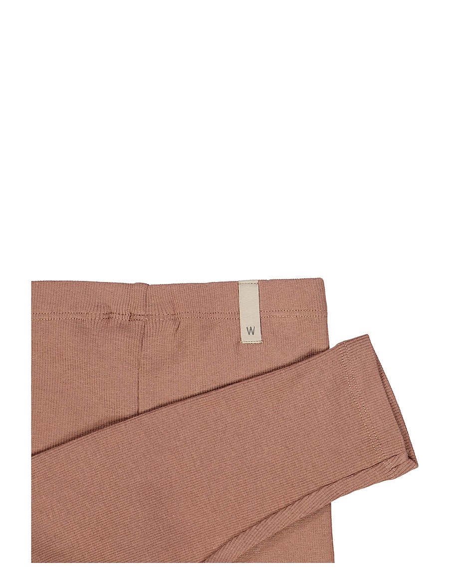 Wheat - Rib Leggings - leginsy - vintage rose - 1
