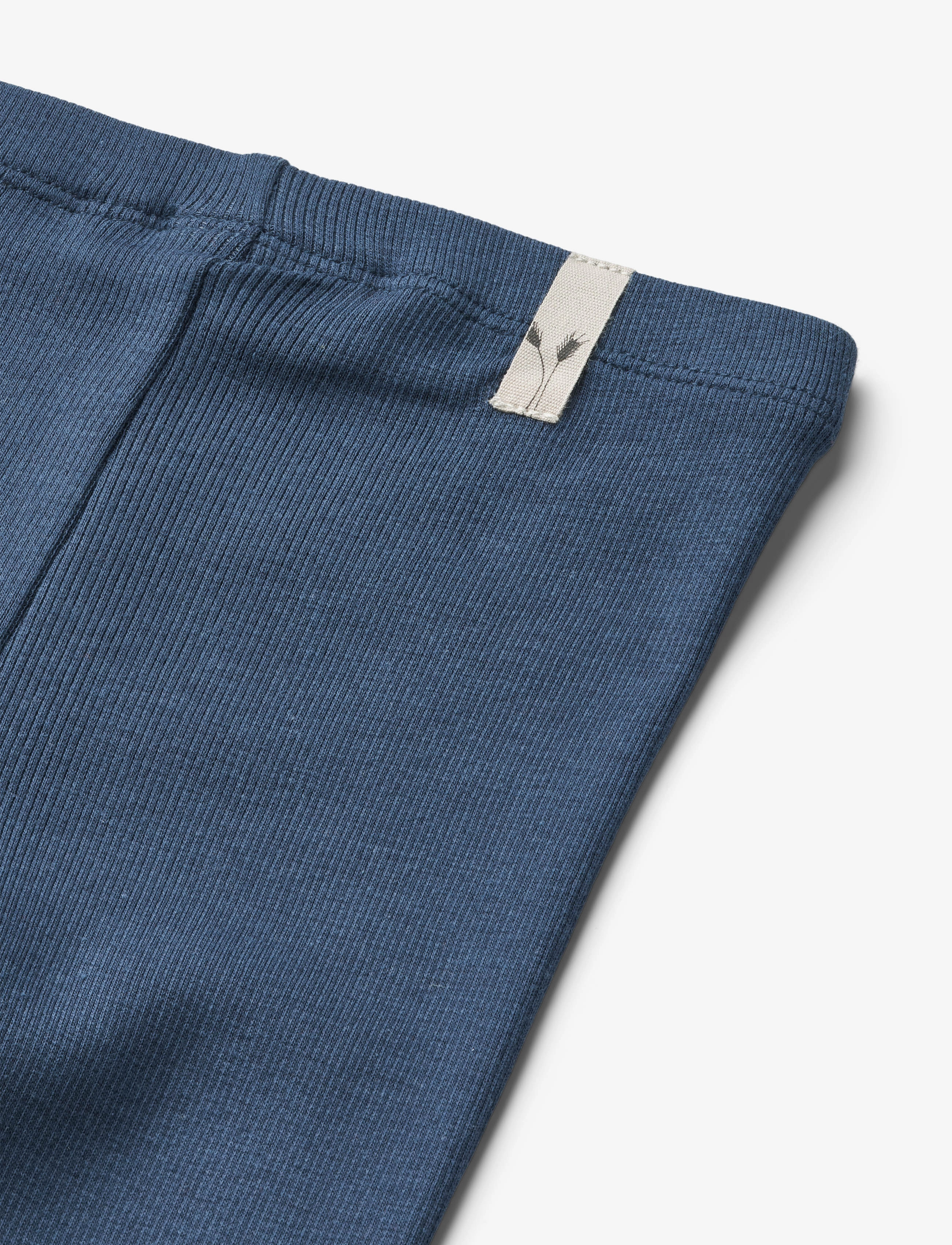 Wheat - Rib Leggings Maddy - blue waves - 2