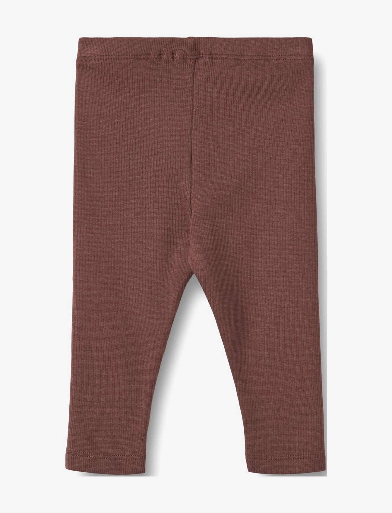 Wheat - Rib Leggings Maddy - laveste priser - eggplant - 1