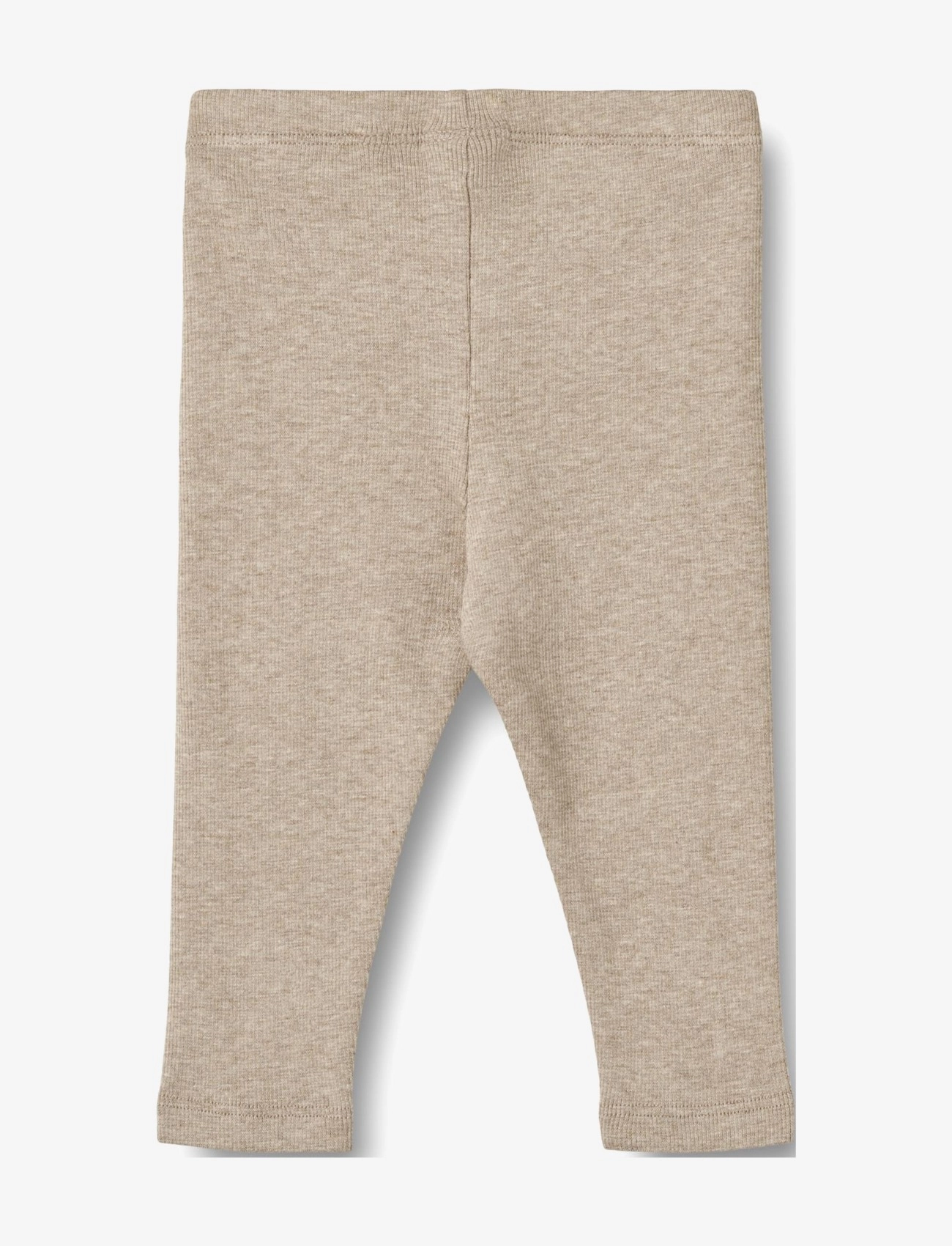 Wheat - Rib Leggings Maddy - laveste priser - gravel melange - 1