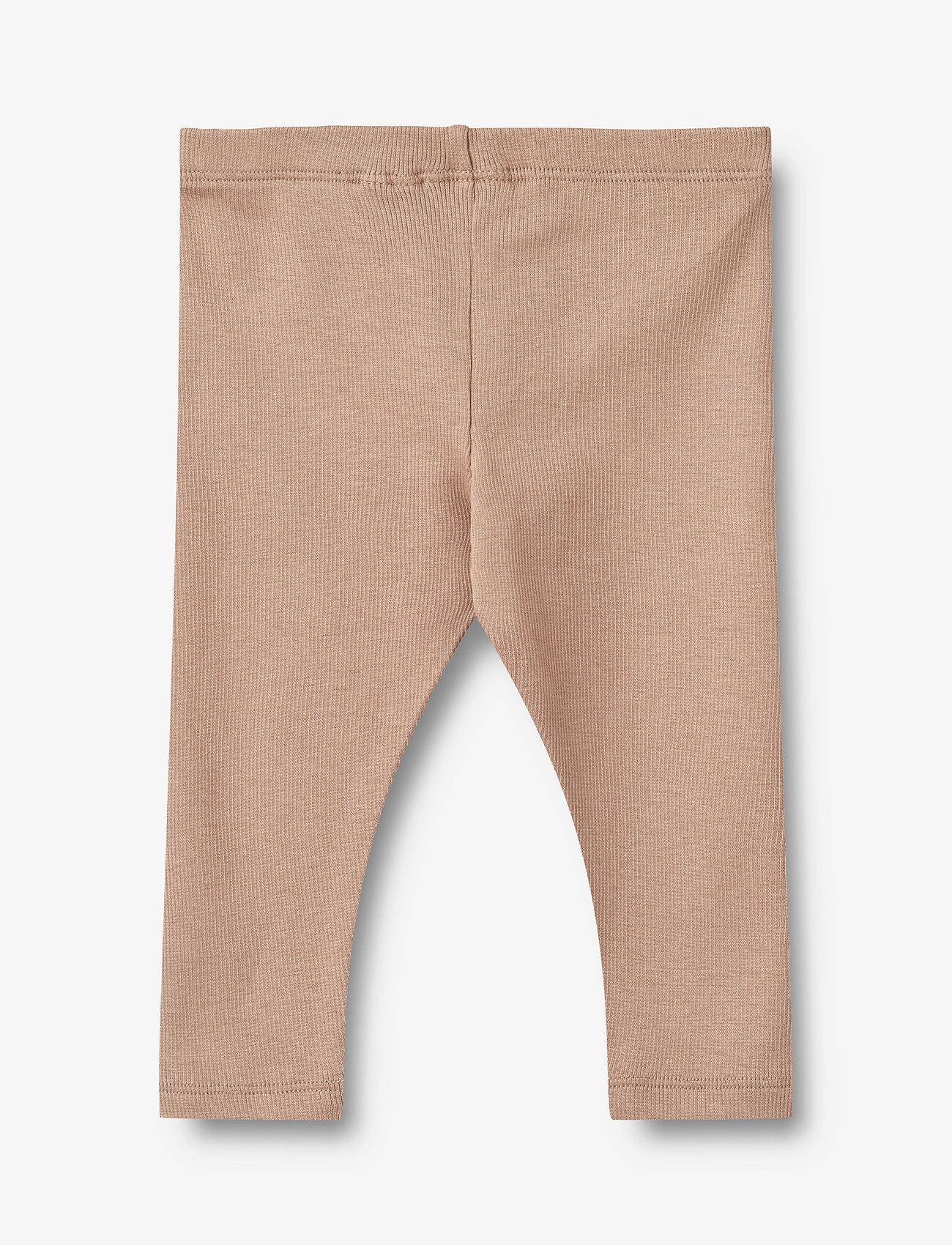 Wheat - Rib Leggings Maddy - leggings - nougat rose - 1