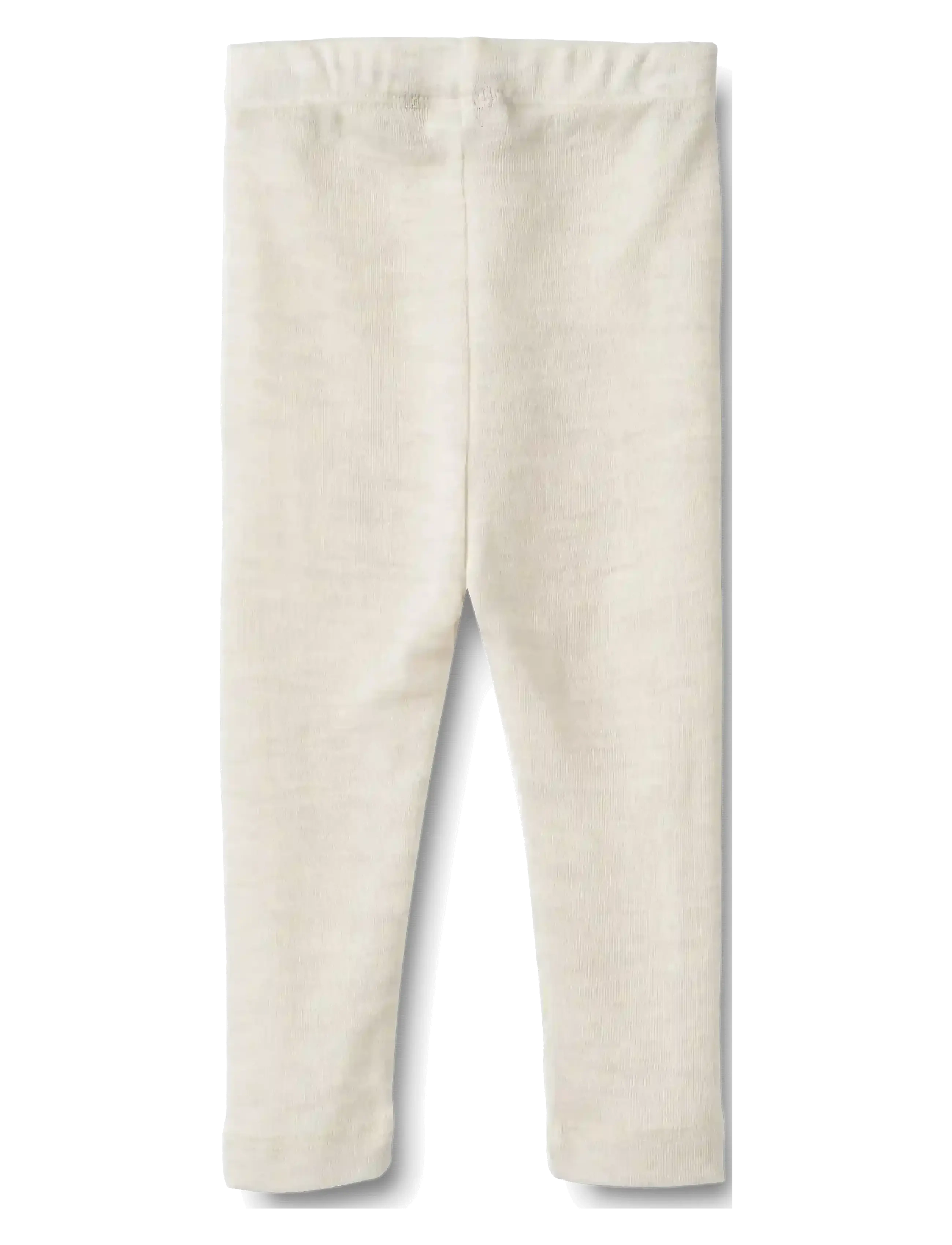 Wheat - Wool Leggings Agi - leggings - eggshell melange - 1