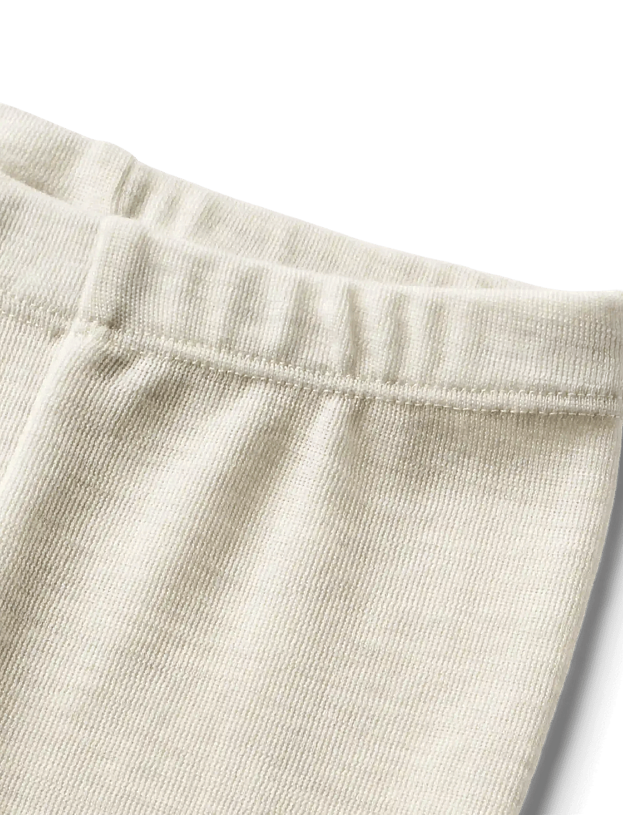 Wheat - Wool Leggings Agi - leggings - eggshell melange - 2
