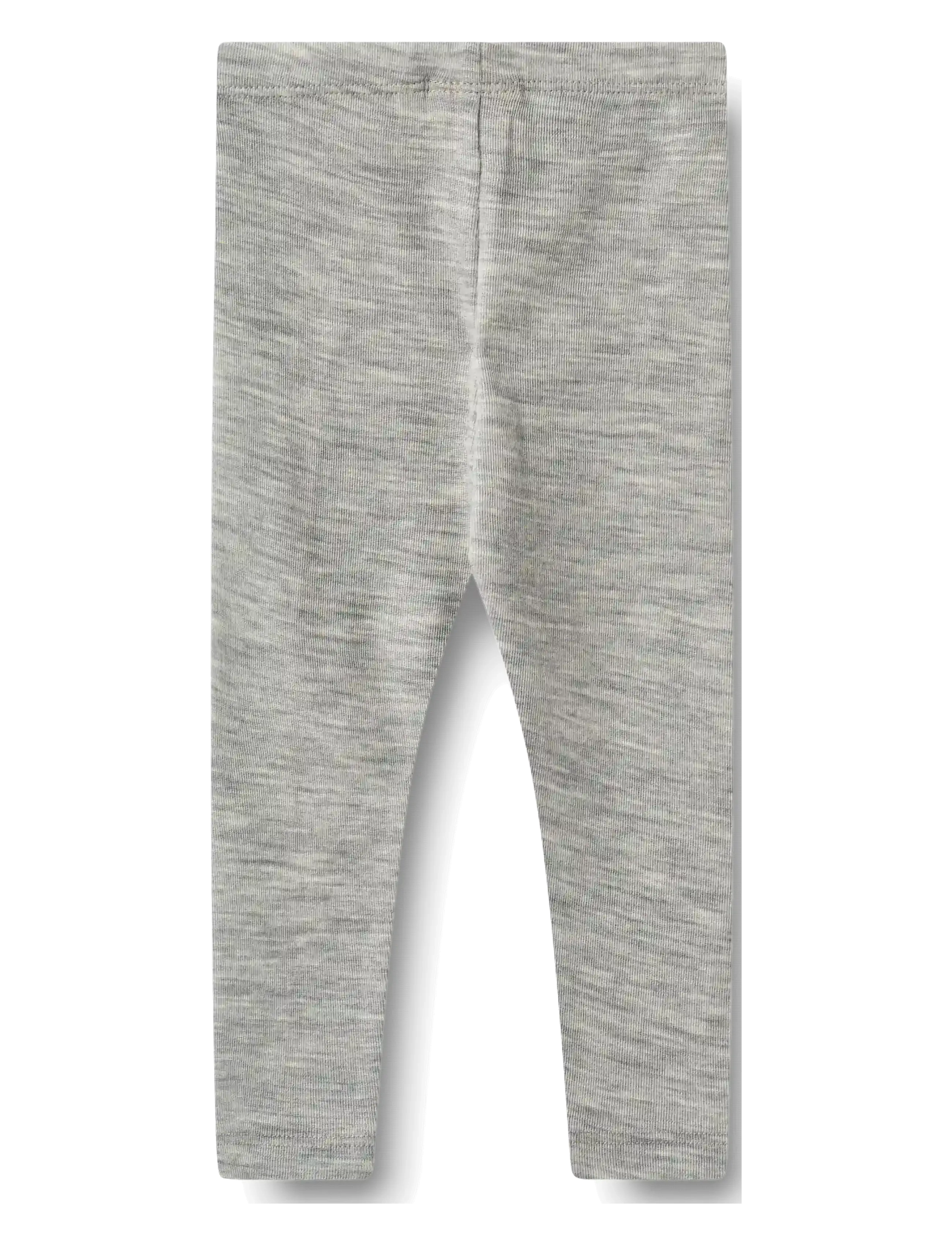 Wheat - Wool Leggings Agi - leggings - melange grey - 1