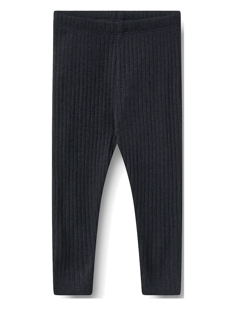 Wheat - Wool Leggings Agi - leggings - navy - 0