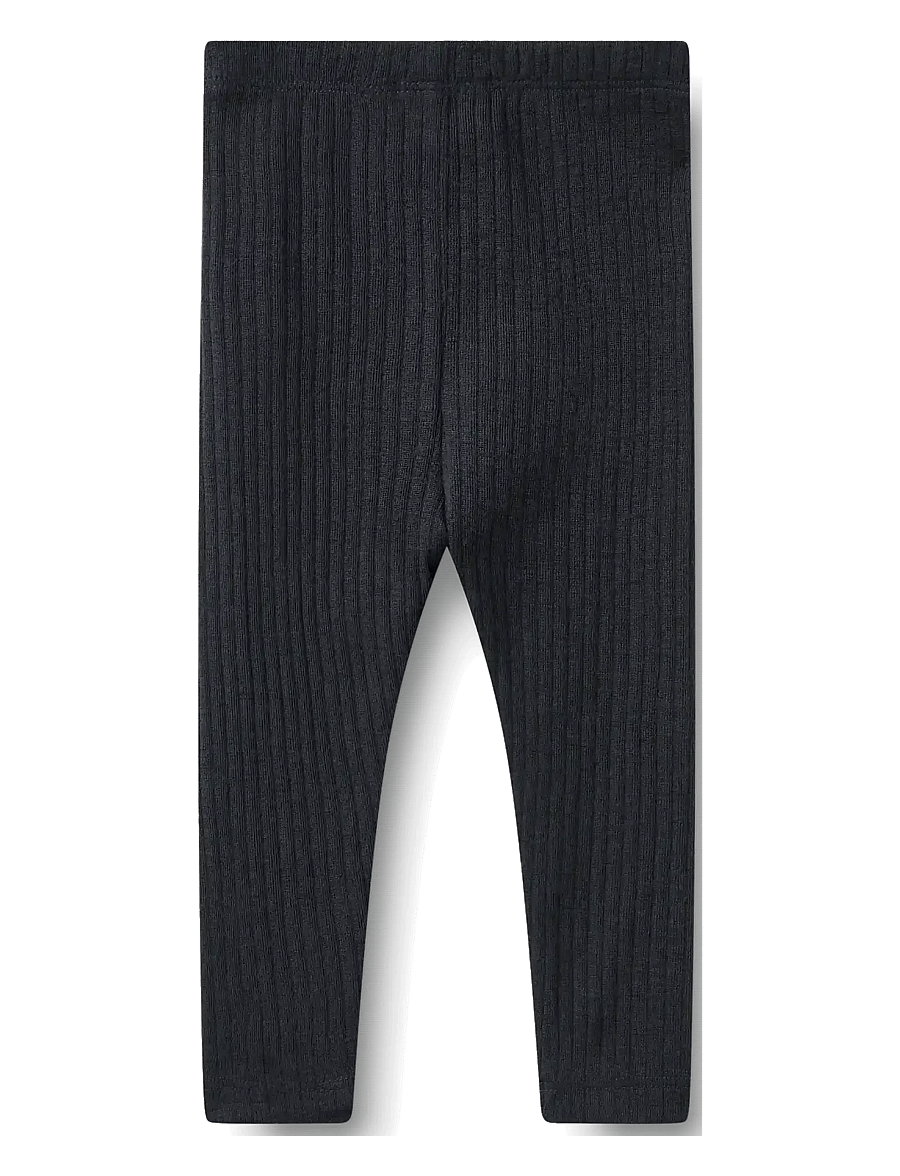 Wheat - Wool Leggings Agi - leggings - navy - 1