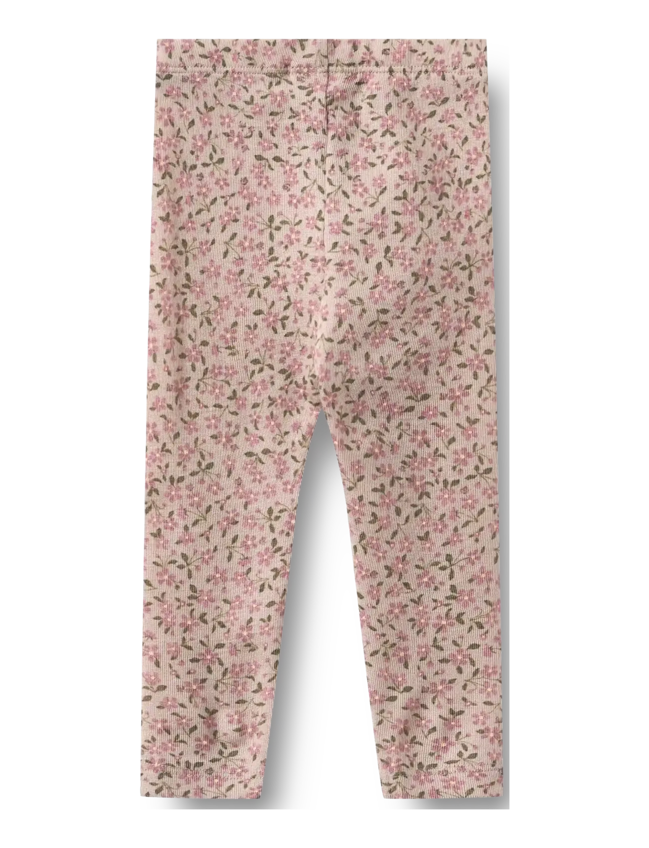 Wheat - Wool Leggings Agi - leggings - pale lilac flowers - 1