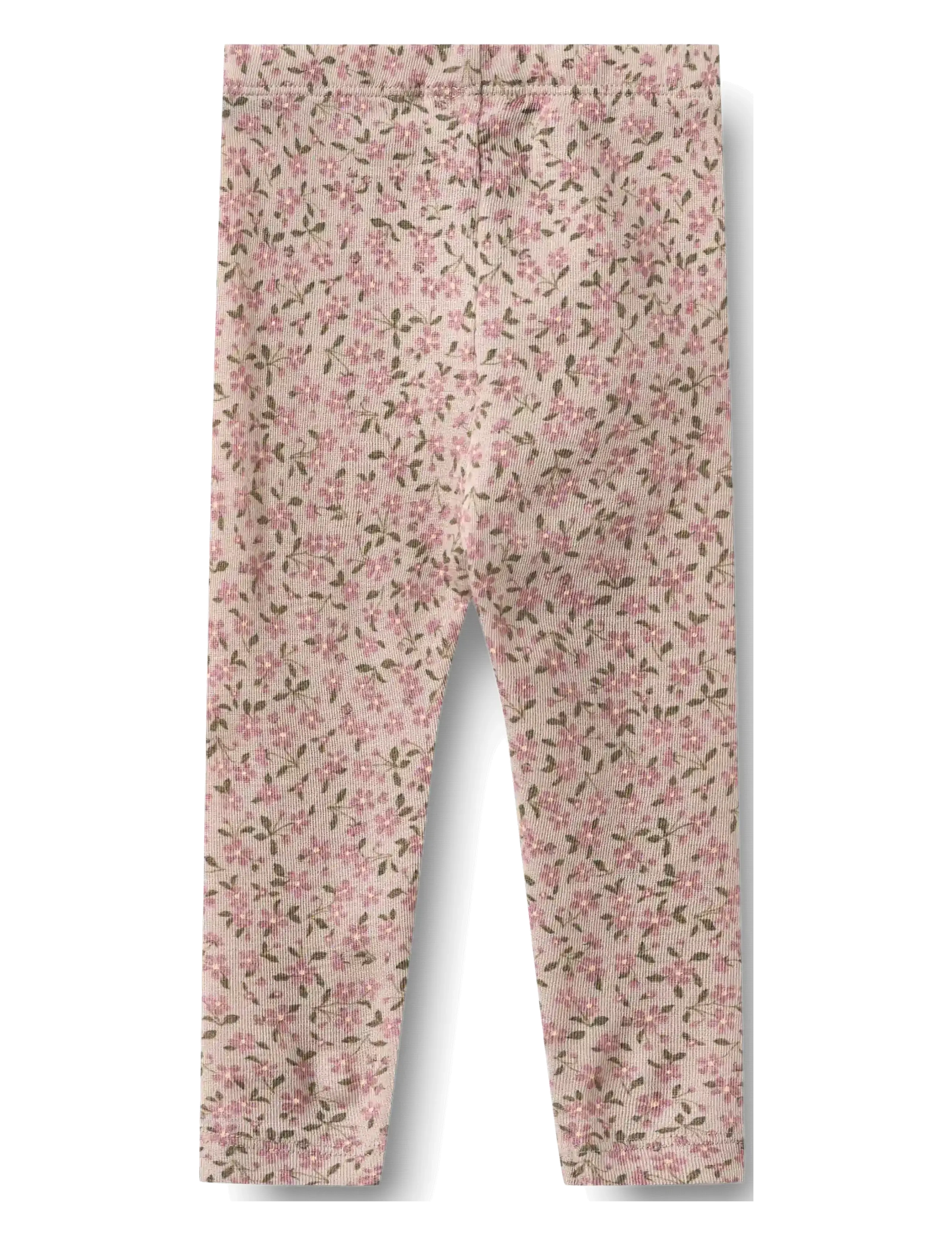 Wheat - Wool Leggings Agi - retuusid - pale lilac flowers - 1