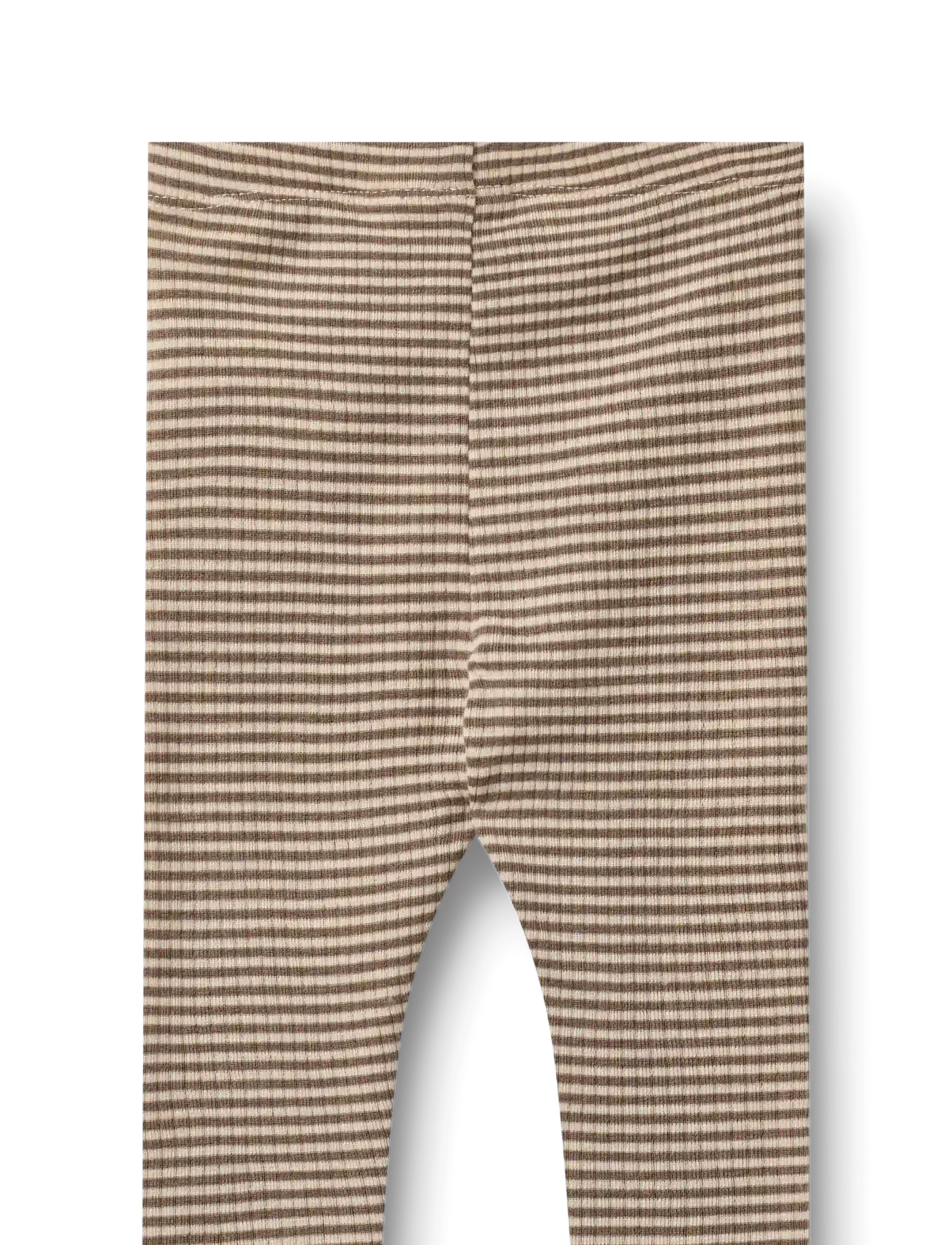 Wheat - Wool Leggings Agi - leggings - wood stripe - 1