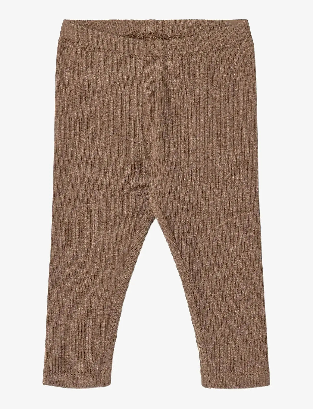 Wheat - Jersey Legggings Jules - herbstliche kleidung - coffee melange - 0